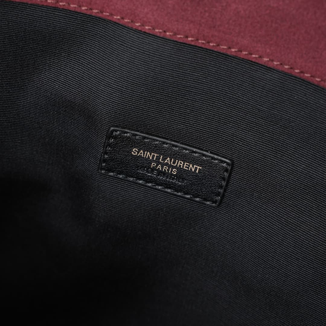 C8708 Clothing YSL/Saint Laurent New Model 4.3 velvet suede shopping bag — image 6