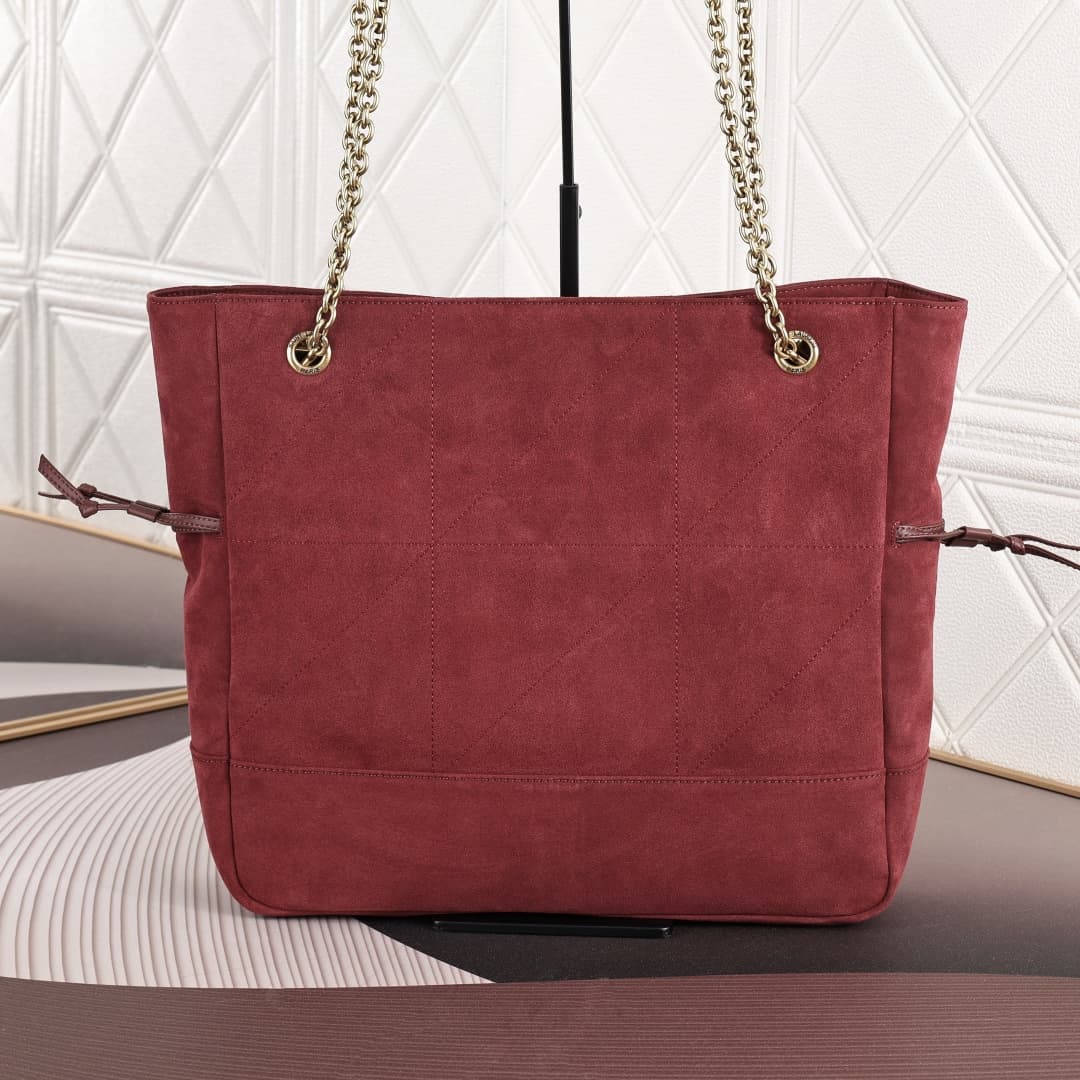 C8708 Clothing YSL/Saint Laurent New Model 4.3 velvet suede shopping bag — image 3