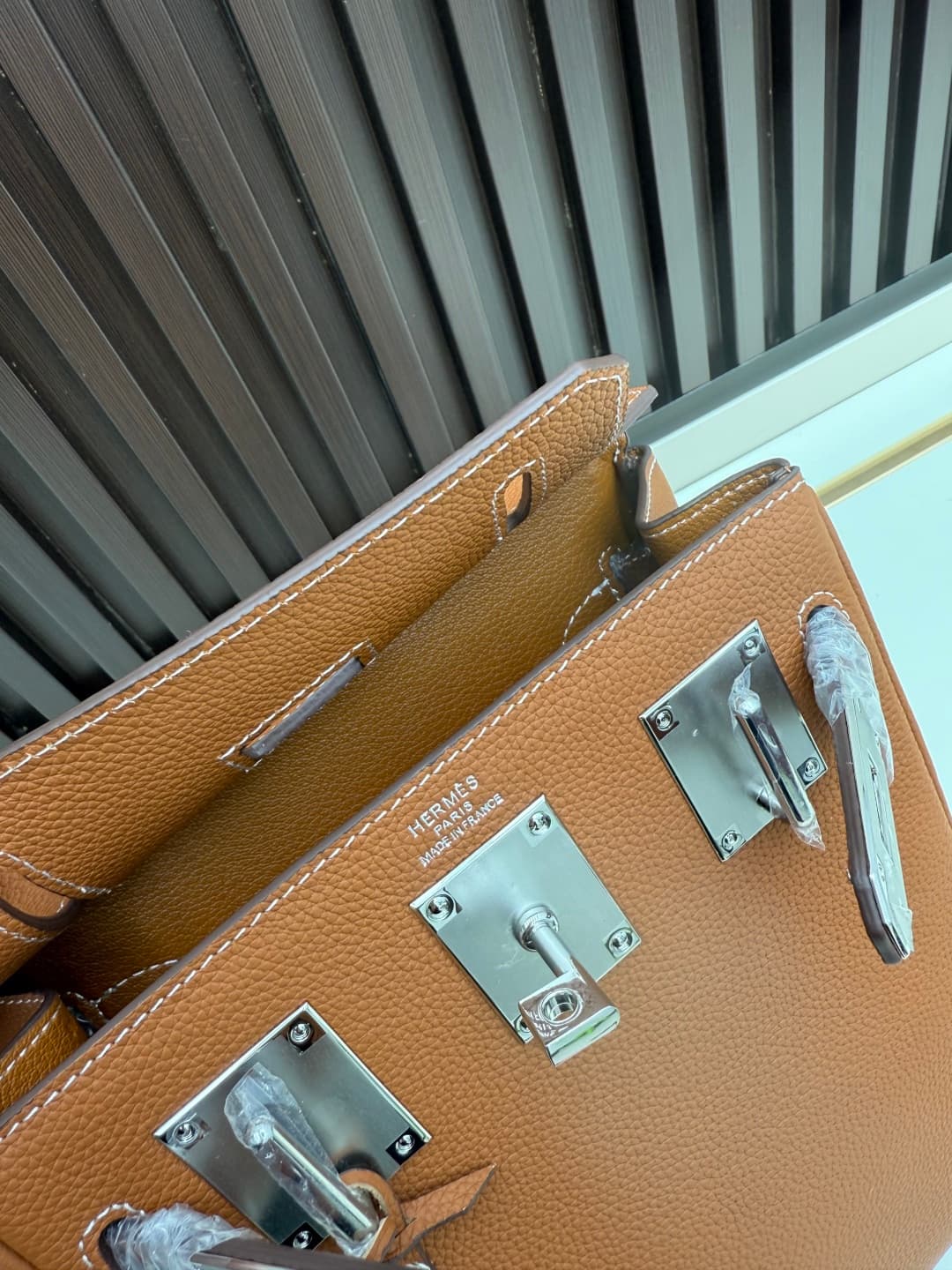 C4759 💰First-grade leather – Hermès Hac a Dos is absolutely amazing. A Birkin-style crossbody bag? Hey, babies! — image 8