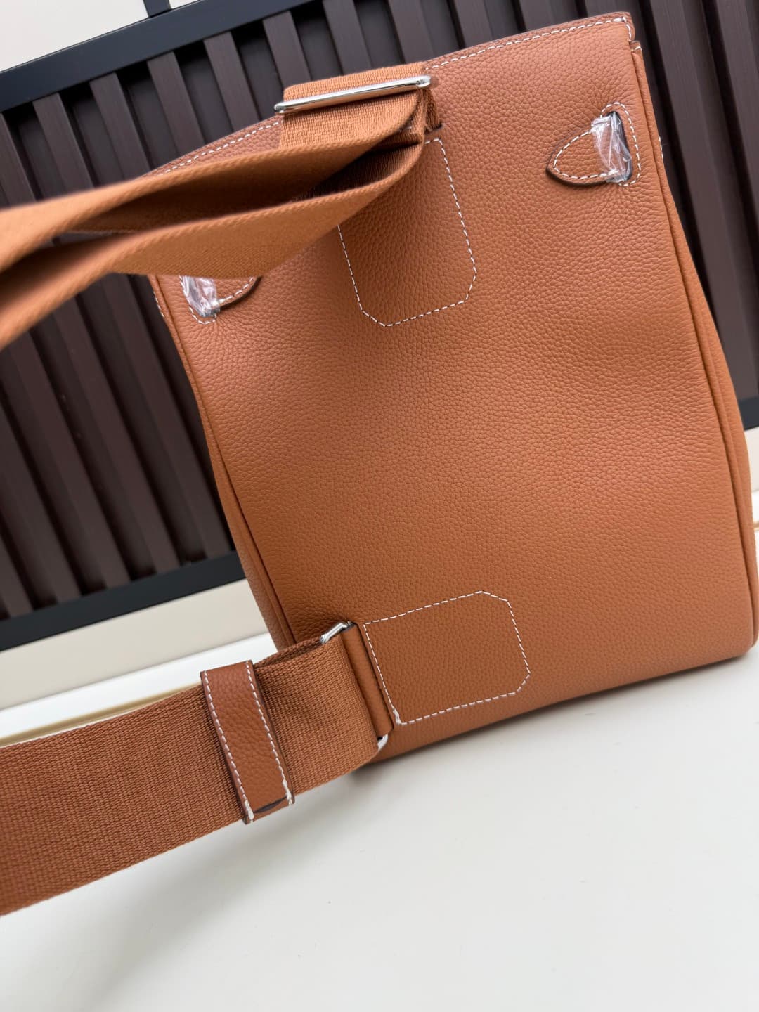 C4759 💰First-grade leather – Hermès Hac a Dos is absolutely amazing. A Birkin-style crossbody bag? Hey, babies! — image 4
