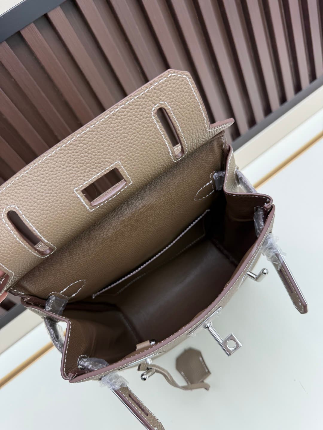 C4755 💰First-grade leather – Hermès Hac a Dos is really great. A Birkin shoulder bag? Hello, babies! — image 7