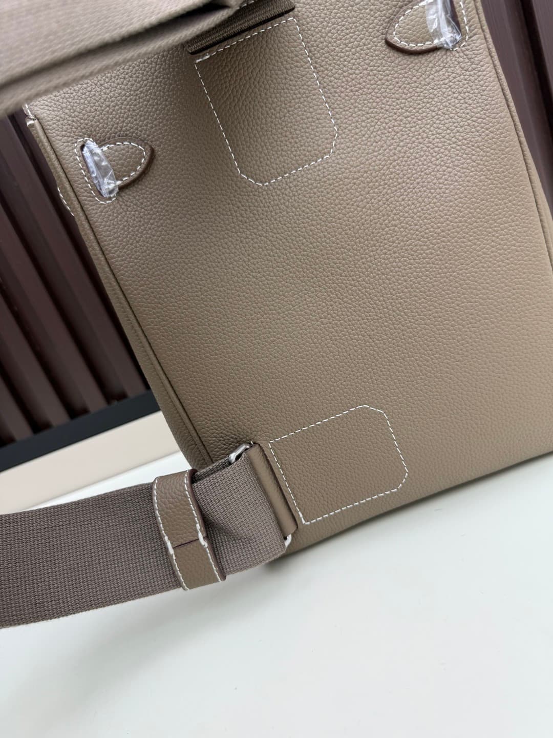 C4755 💰First-grade leather – Hermès Hac a Dos is really great. A Birkin shoulder bag? Hello, babies! — image 4