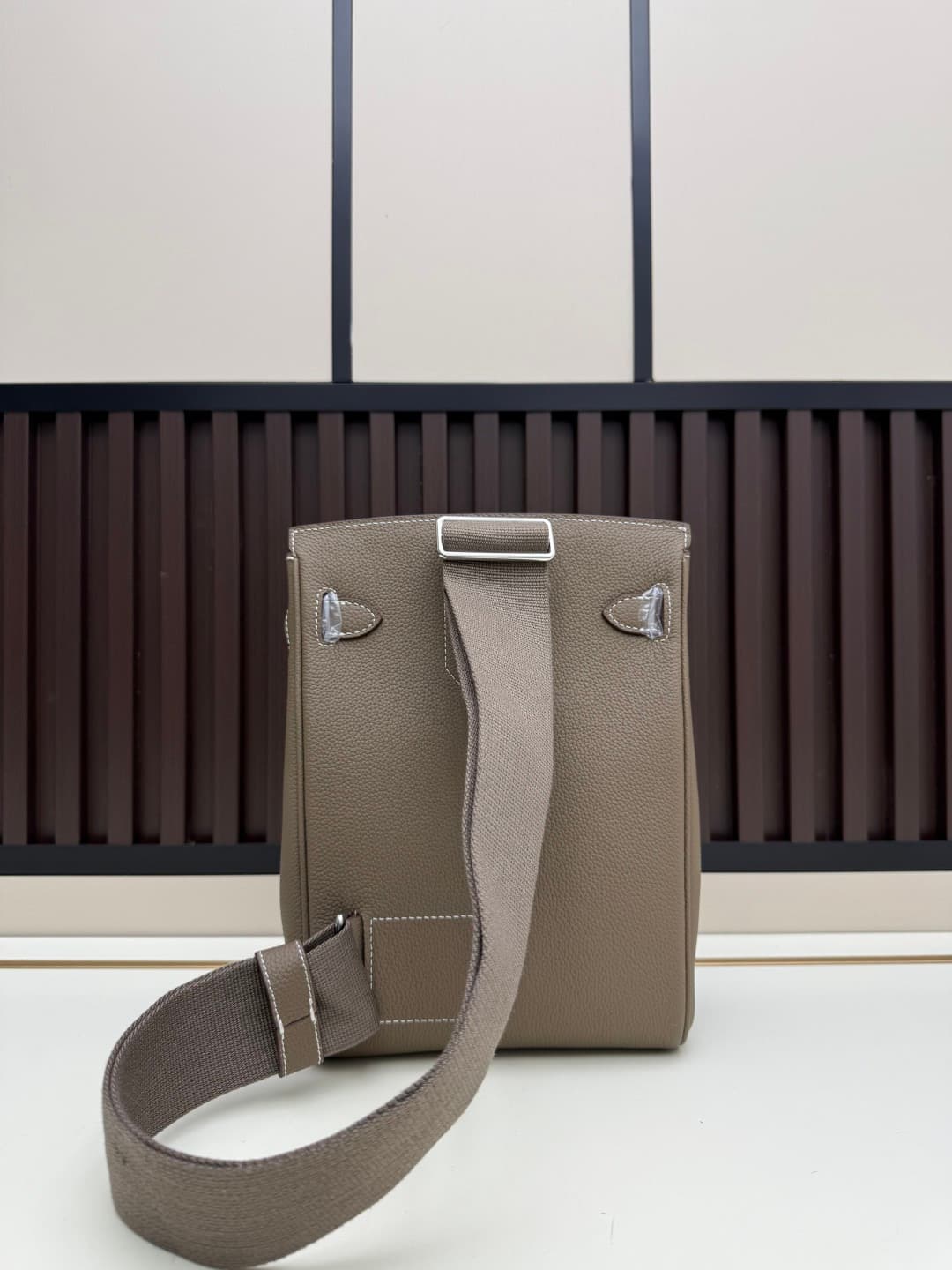 C4755 💰First-grade leather – Hermès Hac a Dos is really great. A Birkin shoulder bag? Hello, babies! — image 3