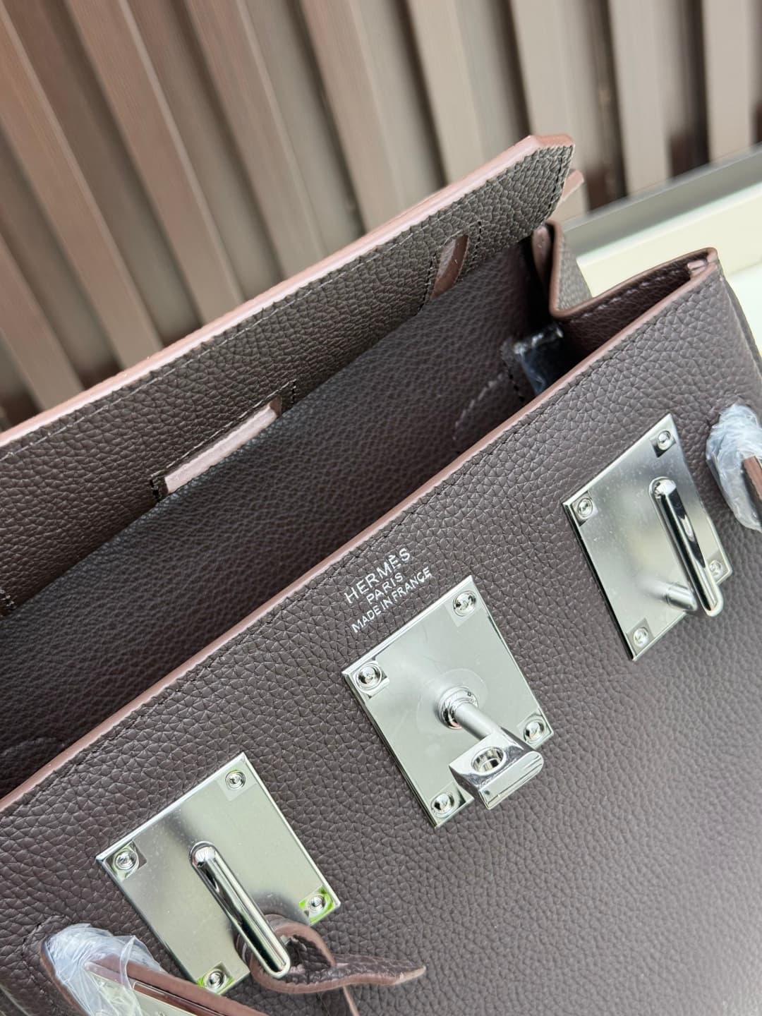 C4753 💰Prime leather – Hermès Hac a Dos is absolutely amazing. A Birkin shoulder bag? Hey, babies! — image 7