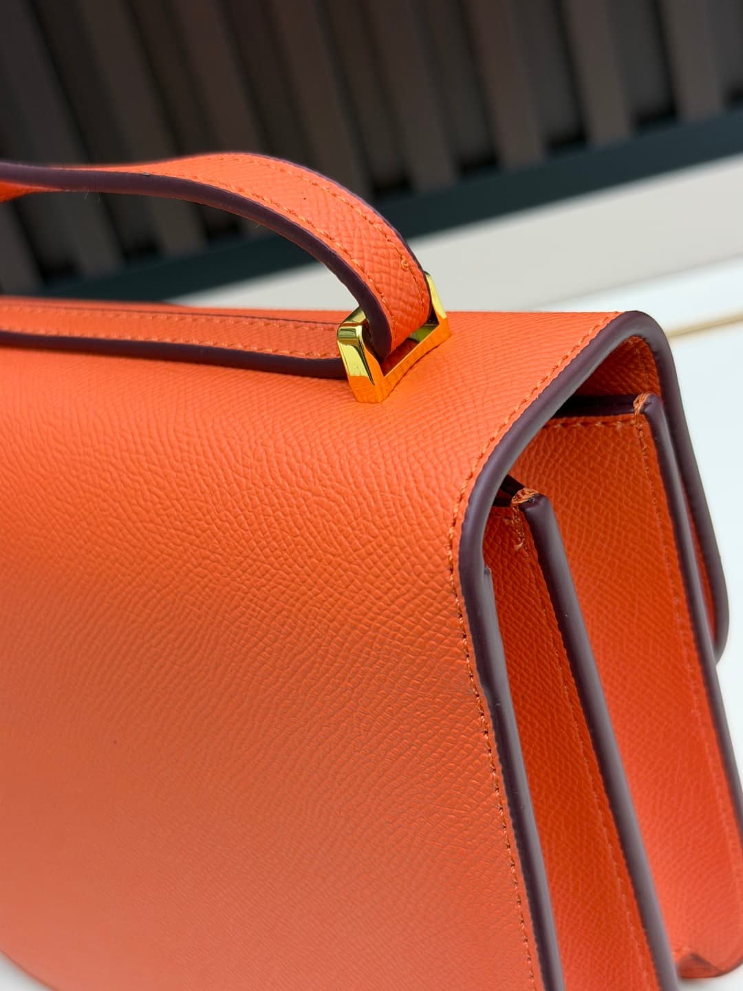 C4790 The flight attendant’s bag is a small size 💰. I really love this Hermès Kangkang bag – it’s just like the white moon in my heart. The color is extremely gentle. The shape of the bag is very elegant. I usually wear it with light-colored clothes: a co — image 6