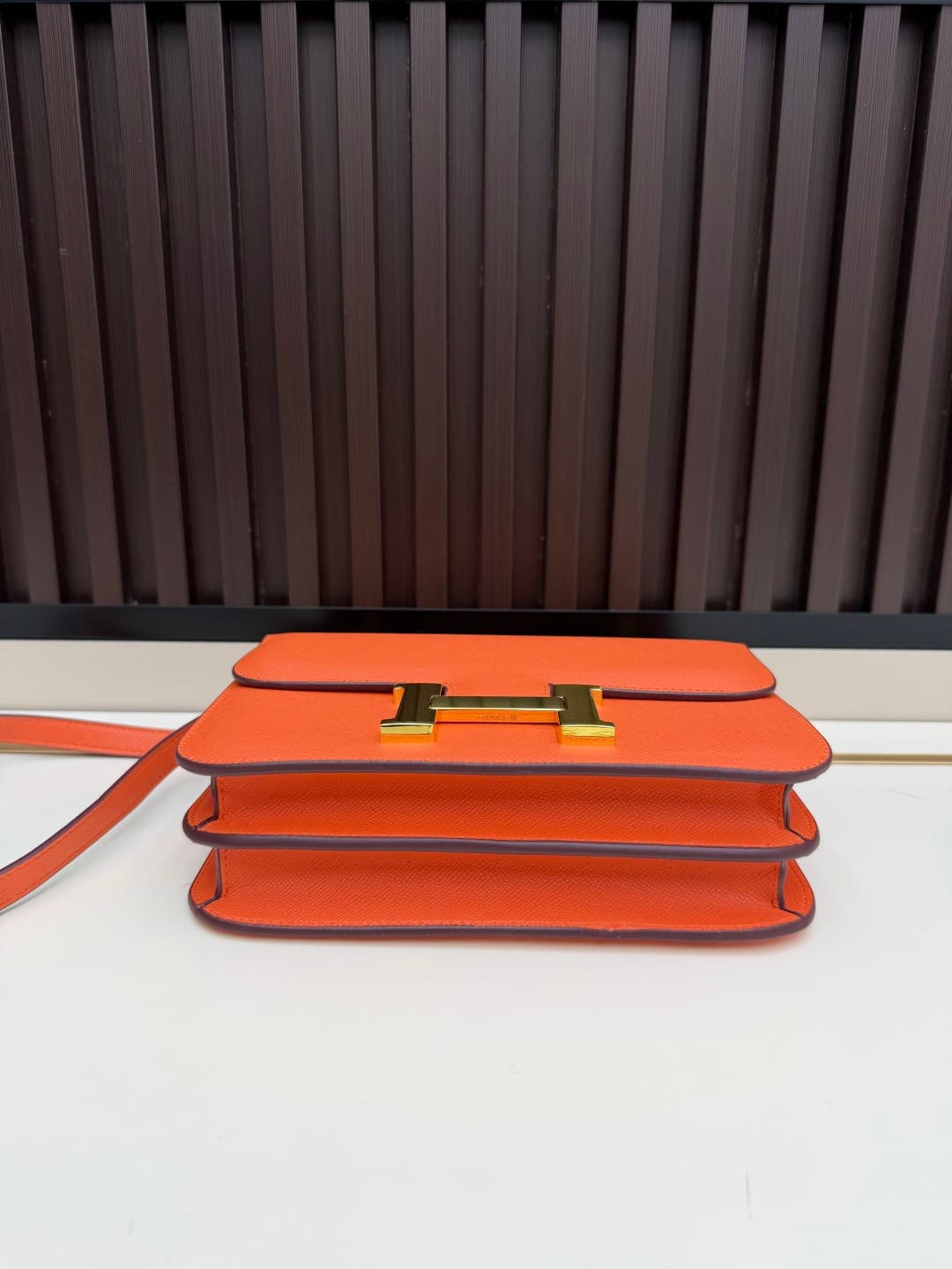 C4767 The flight attendant’s large-sized bag💰 – this Hermès Kangkang bag is simply the “white moonlight” in my mind. The color is extremely gentle. The shape of the bag is elegant and stylish. I usually wear it with light-colored clothes: a coat in winter — image 5