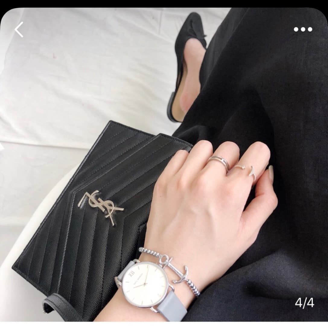 C8655 YSL Saint Laurent has released a hit product 👉 I have to say that (Saint Laurent)💗 The chain bag is extremely popular in the fashion world. This established French luxury brand has a special charm; LOOK doesn’t lack highlights💫! The bag is made from — image 7