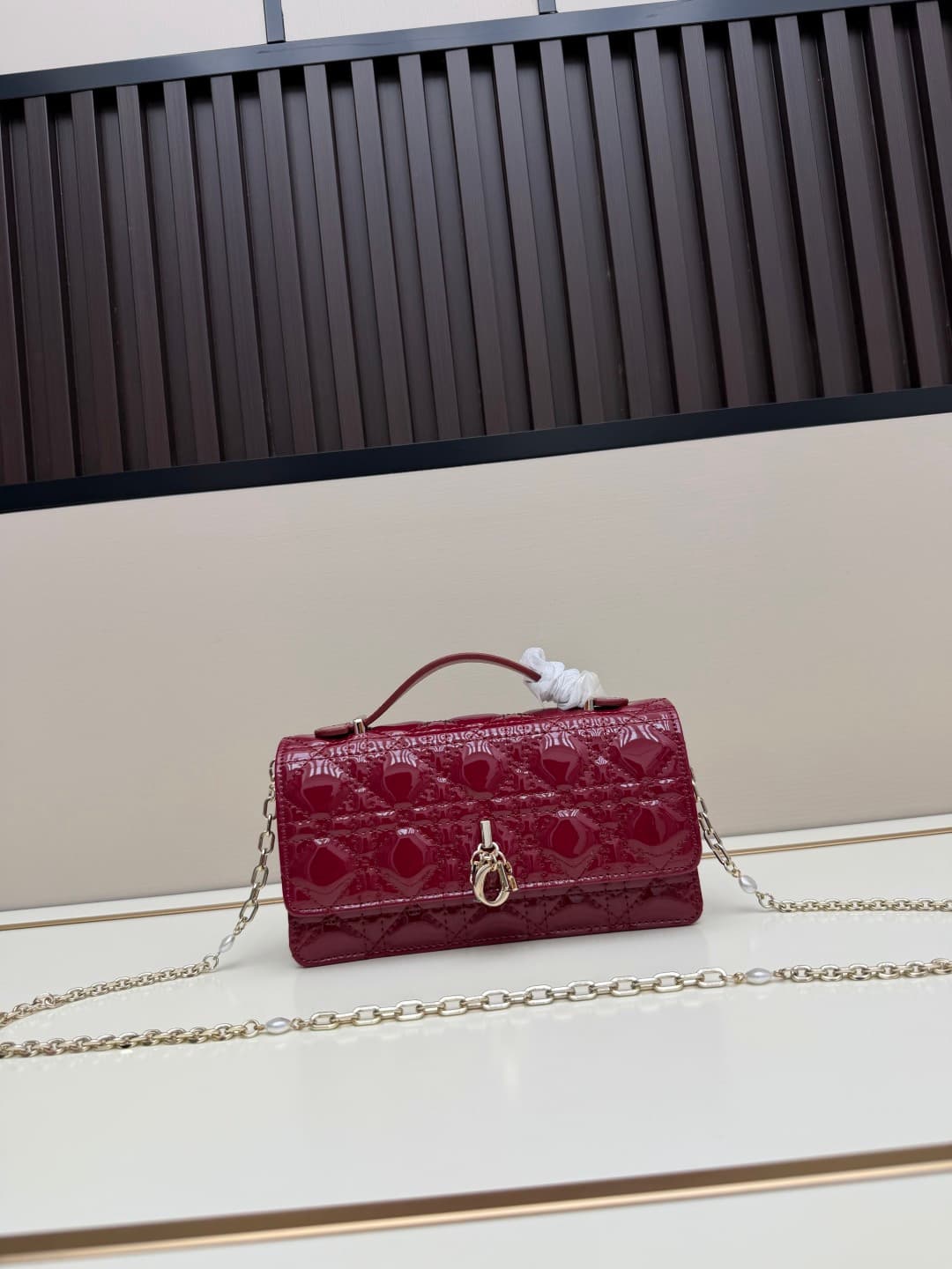 C1885 New small size💰 with box and lacquered leather – summer style🆕 French romance | Dior Lady handbag🌹|||Isn’t everyone aware of the Dior Lady? — image 6