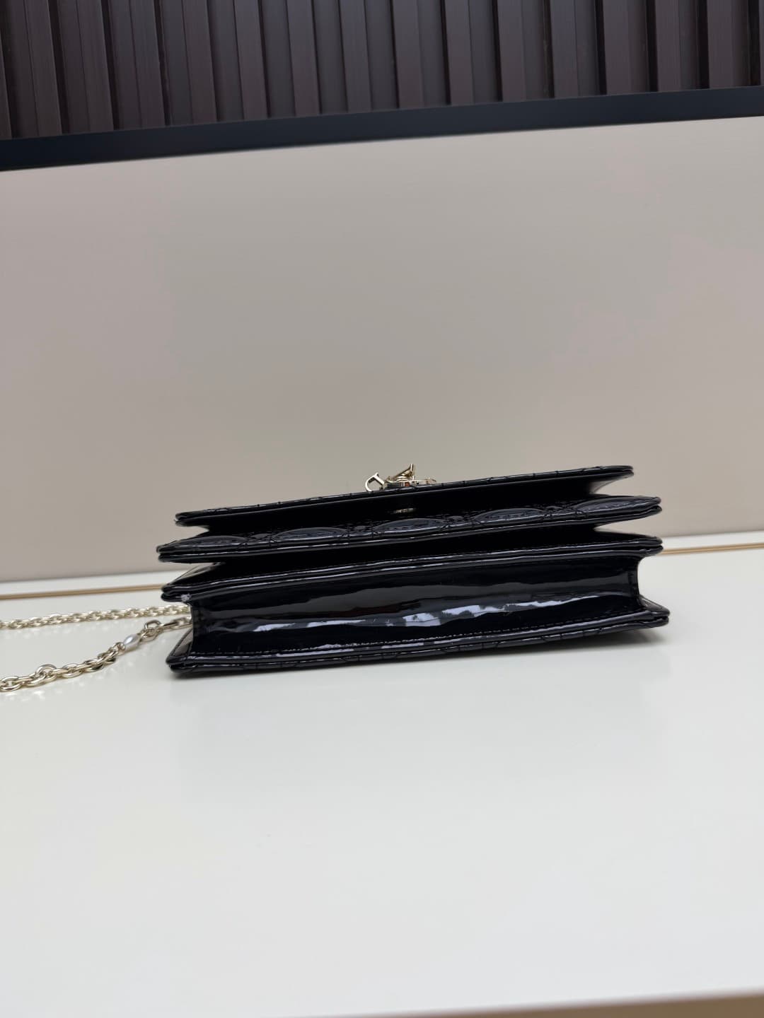 C1886 New small-sized💰 with box and lacquered leather – summer style🆕 French romance | Dior Lady handbag🌹|||Isn’t everyone aware of the Dior Lady? — image 5