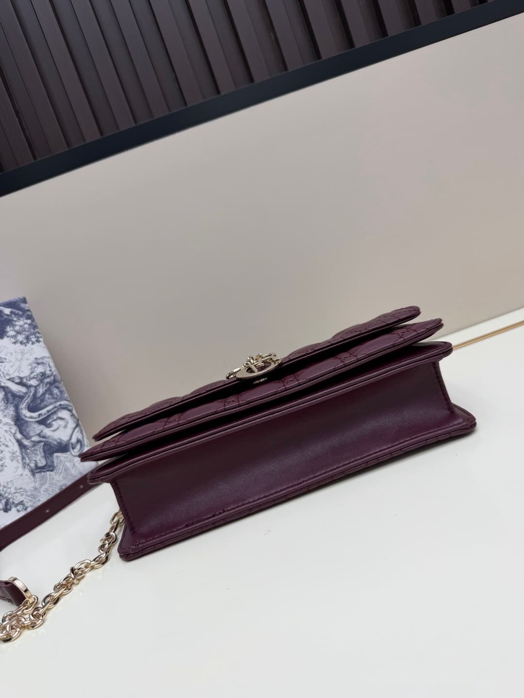 C1866 New large-sized💰 with box leather, summer style🆕 French romance | Dior Lady handbag🌹|||Isn’t everyone aware of the Dior Lady? — image 5