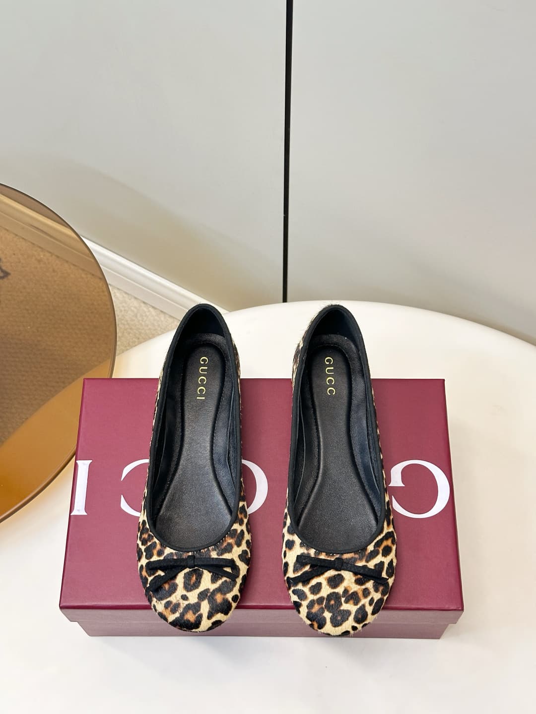 D6906 Gucci | Gucci 26ss bowed ballet flat shoes — image 1