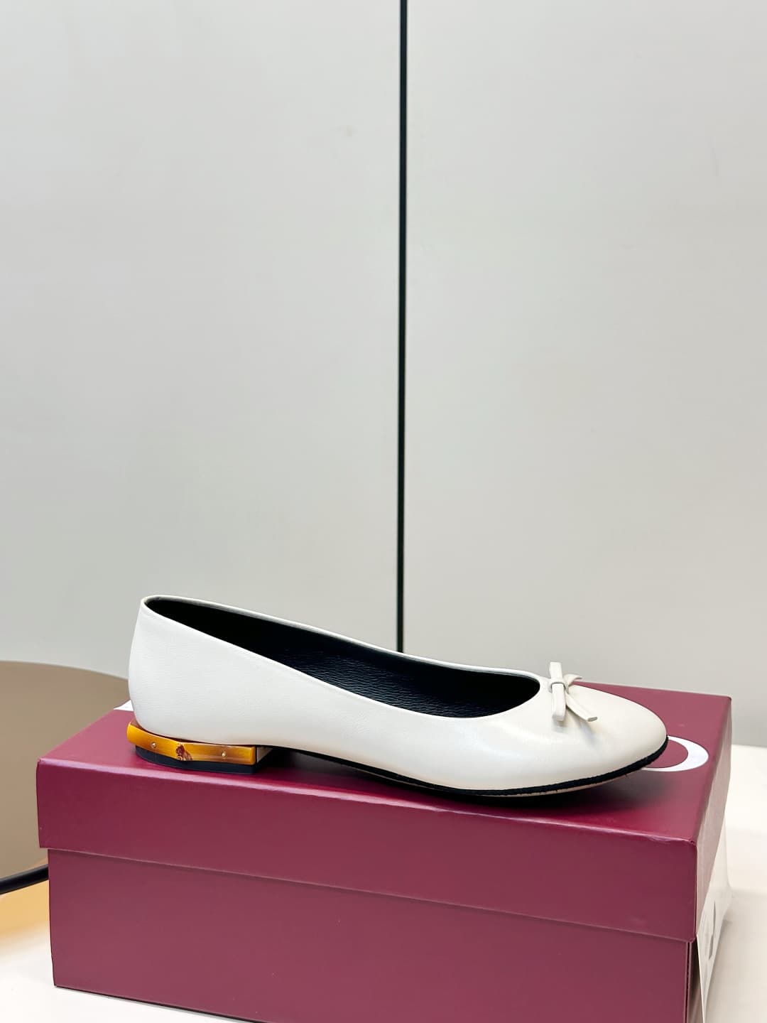 D6905 Gucci | Gucci 26ss bowed ballet flat shoes — image 2
