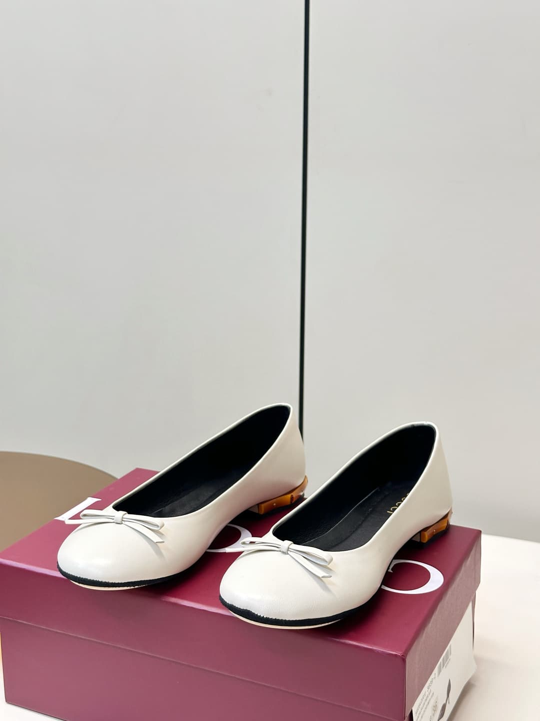 D6905 Gucci | Gucci 26ss bowed ballet flat shoes — image 3