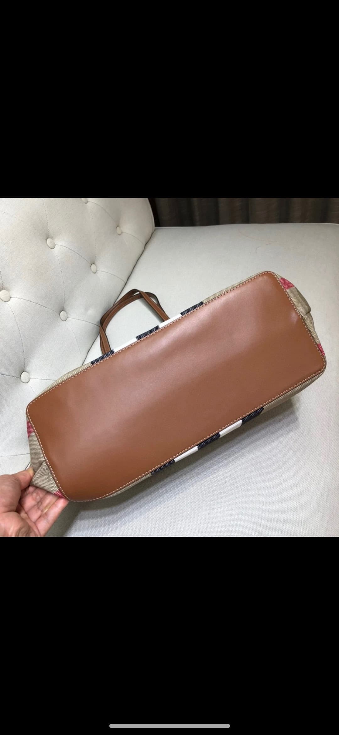 C50 Lady’s classic plaid shoulder bag, ultra-lightweight, with a large capacity and high practicality! — image 8