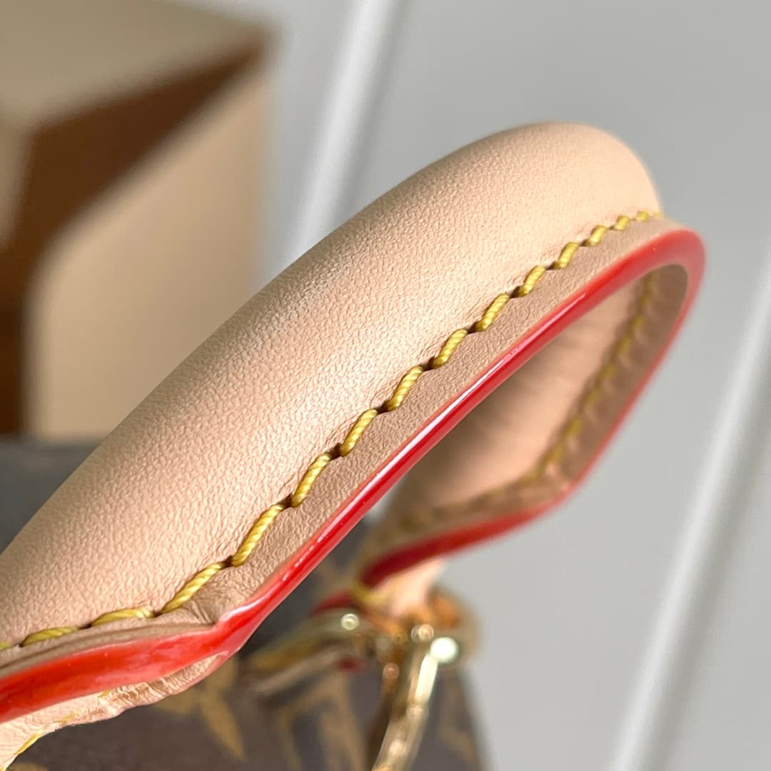 C5253 [163C01 Chip Version] Internal price P. Model number: M28426. Enhanced version of the original model💪【Exclusive real photo background image】This Nano Madeleine handbag features a Monogram pattern on the canvas, reflecting the signature style of Loui — image 7