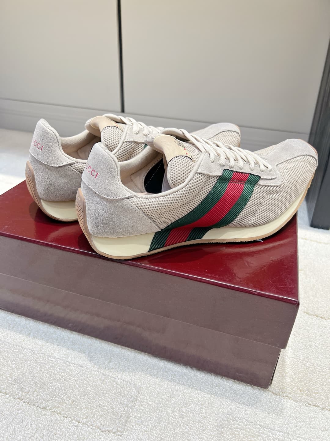 D6924 Gucci Vintage/Retro German shoes 26ss — image 7