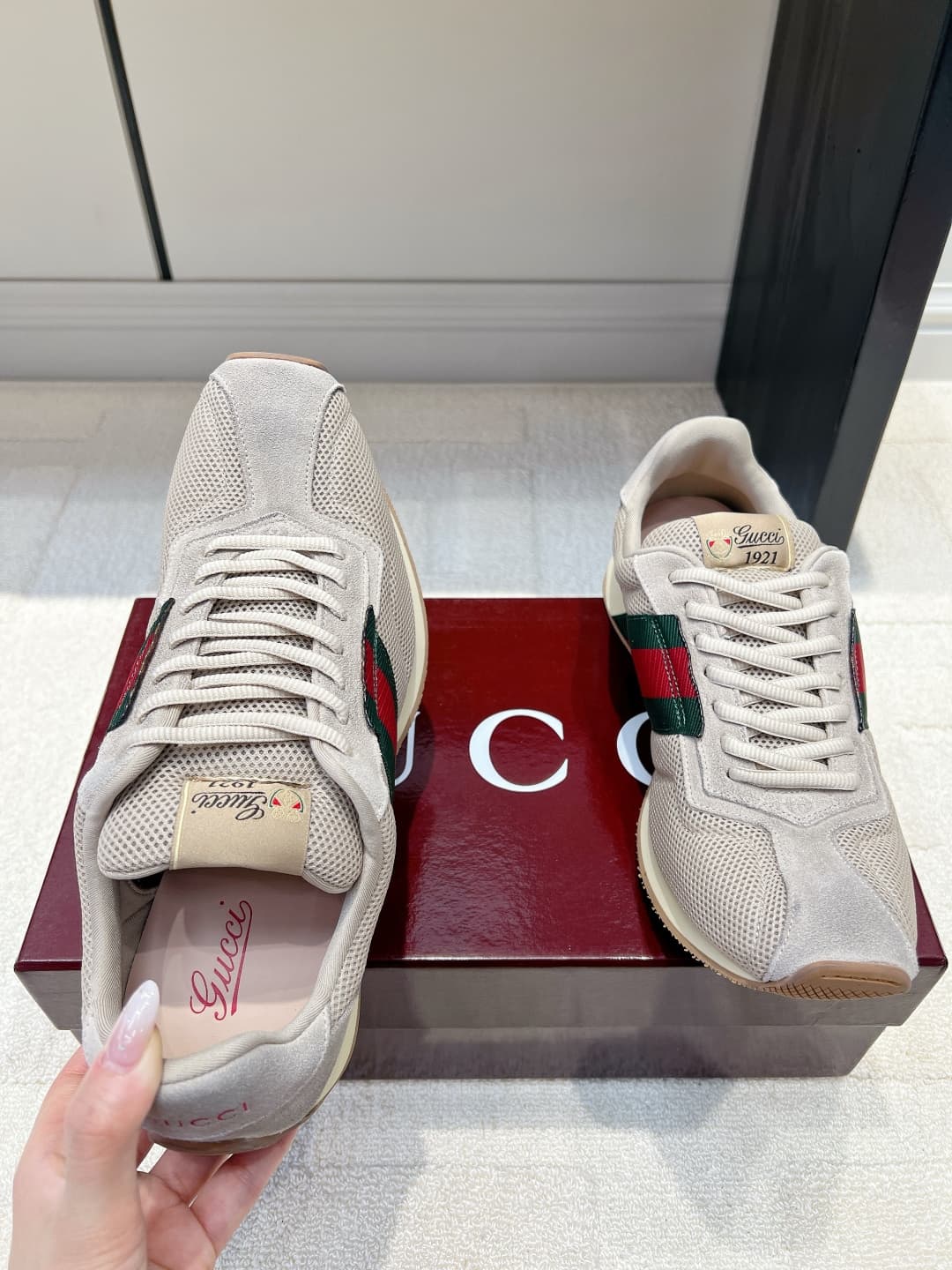 D6924 Gucci Vintage/Retro German shoes 26ss — image 8