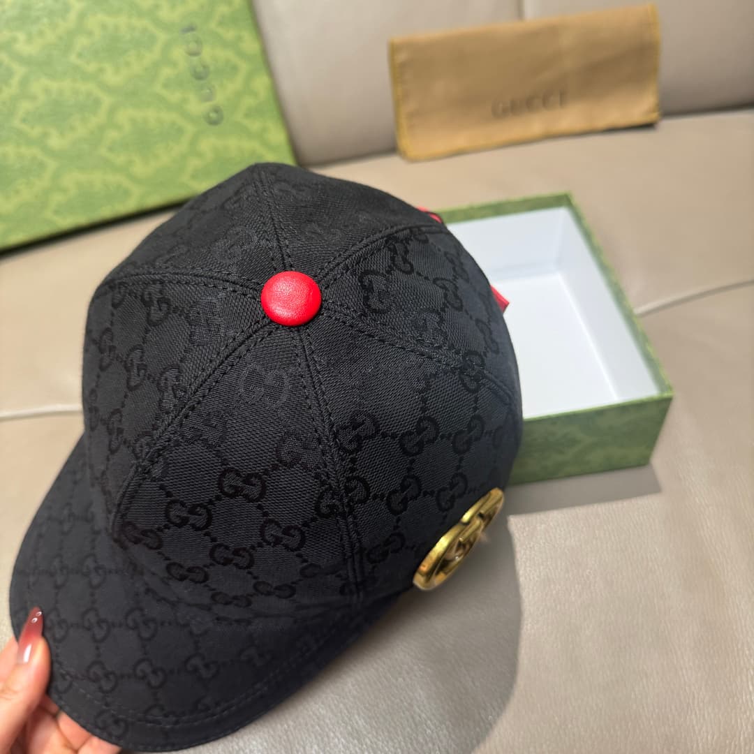 C29865 Packaged in a cloth bag. Gucci new model baseball cap. Metal “double G” logo. The latest model from the official store. 1: 1 – custom molded and made to order. Authentic hardware, original帆 cloth material + top-grade cowhide leather. Original facto — image 4