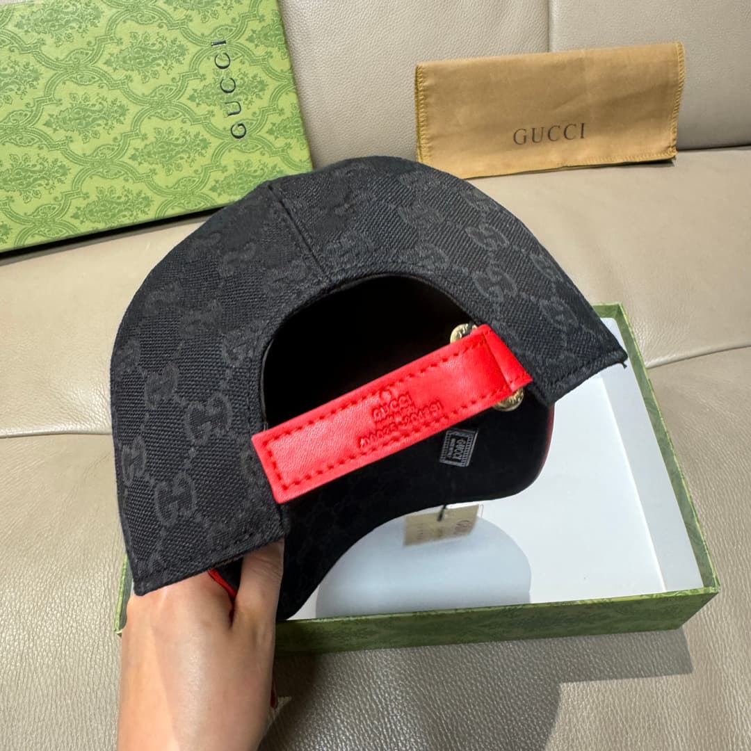 C29865 Packaged in a cloth bag. Gucci new model baseball cap. Metal “double G” logo. The latest model from the official store. 1: 1 – custom molded and made to order. Authentic hardware, original帆 cloth material + top-grade cowhide leather. Original facto — image 8