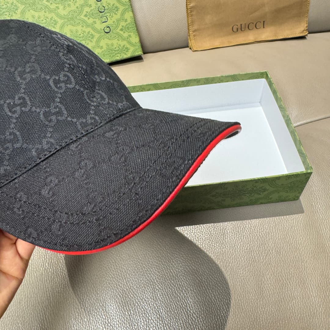 C29865 Packaged in a cloth bag. Gucci new model baseball cap. Metal “double G” logo. The latest model from the official store. 1: 1 – custom molded and made to order. Authentic hardware, original帆 cloth material + top-grade cowhide leather. Original facto — image 5