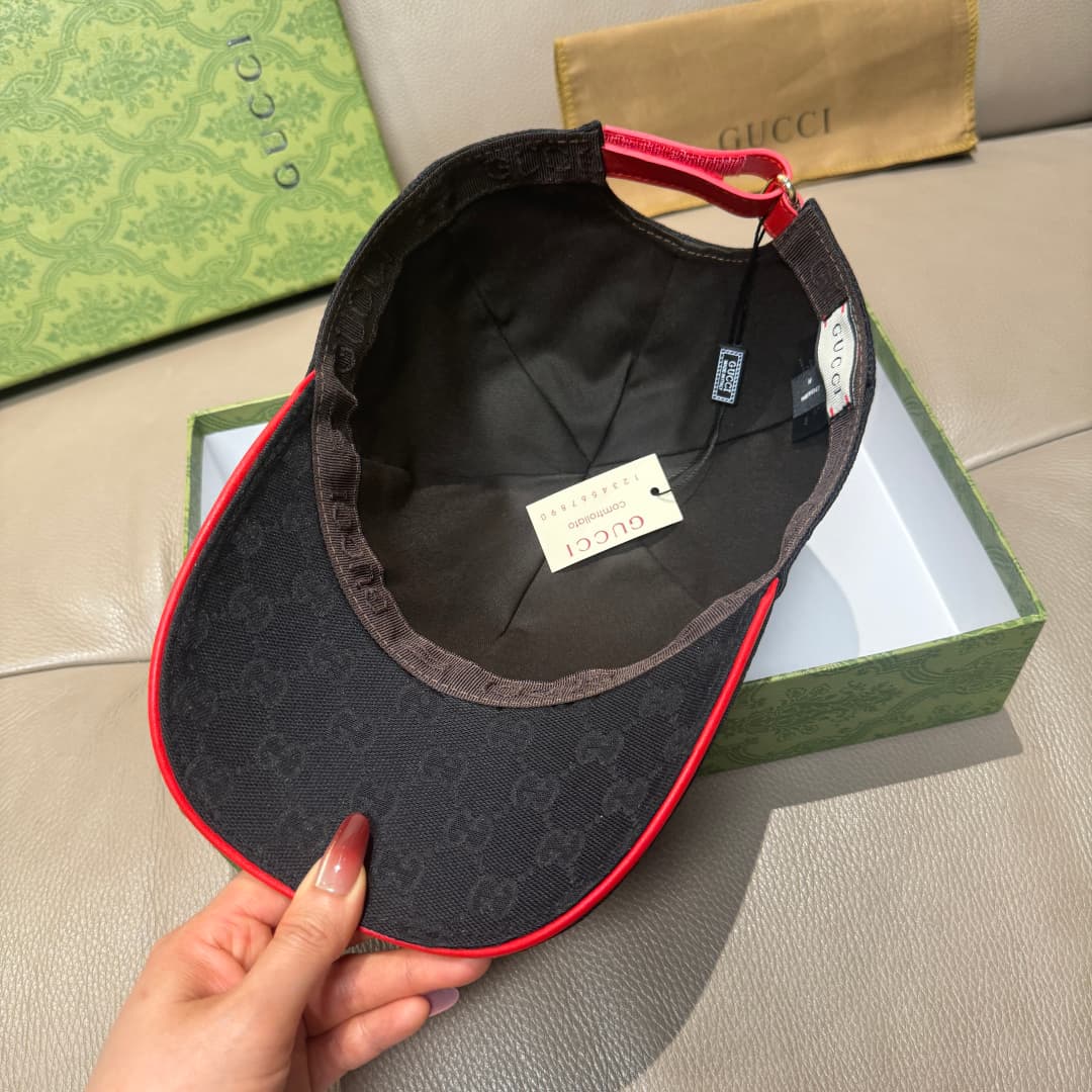 C29865 Packaged in a cloth bag. Gucci new model baseball cap. Metal “double G” logo. The latest model from the official store. 1: 1 – custom molded and made to order. Authentic hardware, original帆 cloth material + top-grade cowhide leather. Original facto — image 7