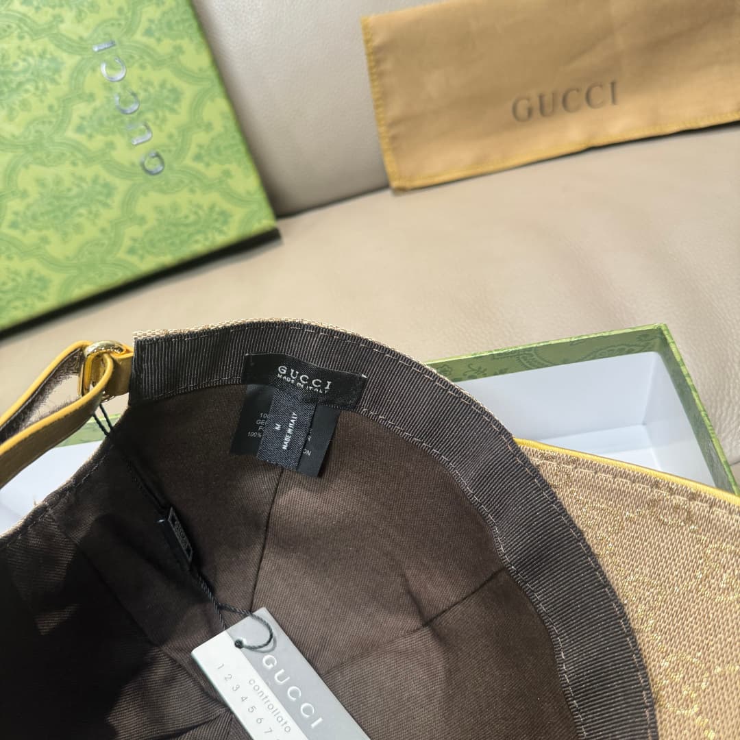 C29864 Packaged in a cloth bag. Gucci new model baseball cap with metal “double G” logo. The latest model from the official store. 1: 1 – custom-molded, authentic hardware. Original canvas material + first-grade cowhide leather. High-quality original prod — image 7