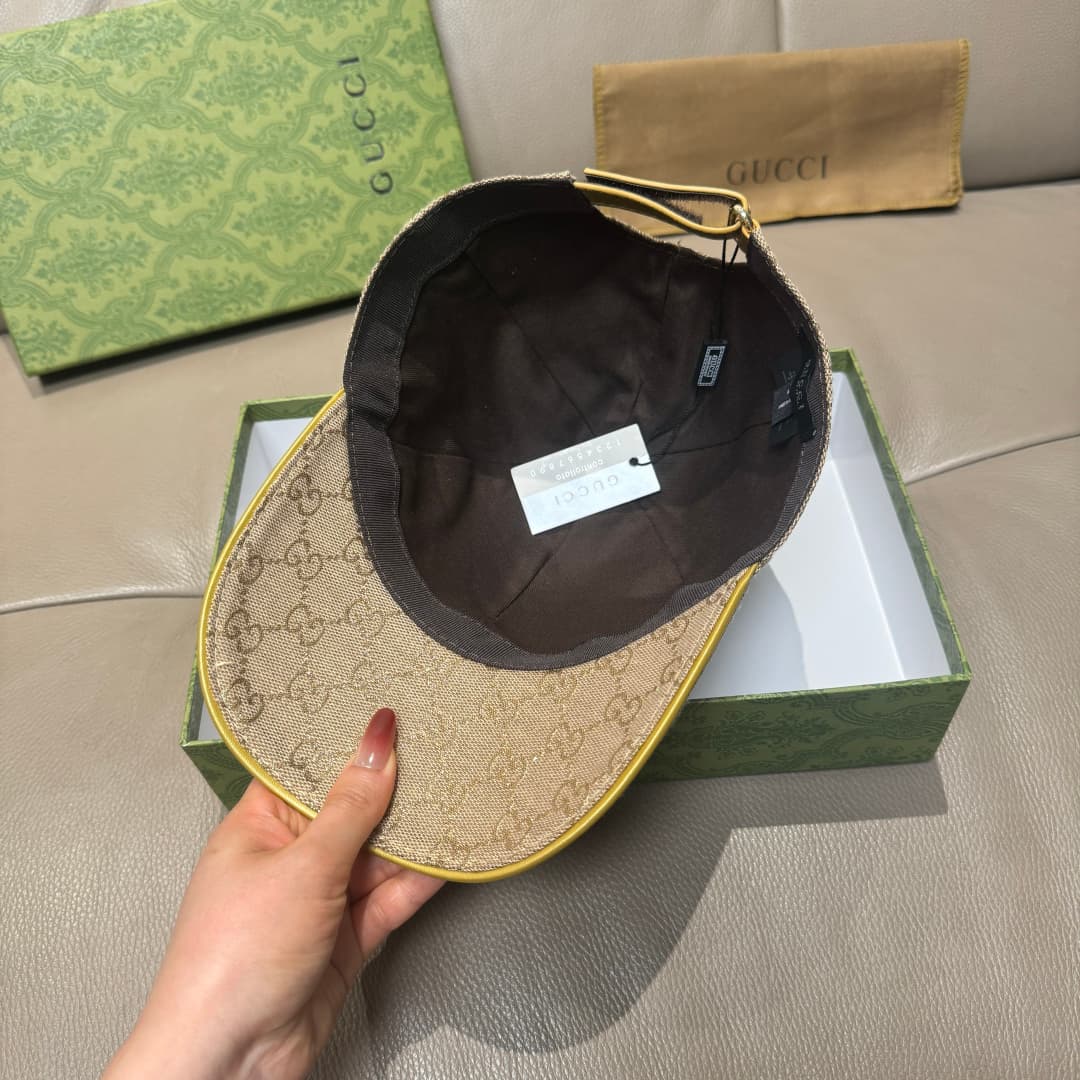 C29864 Packaged in a cloth bag. Gucci new model baseball cap with metal “double G” logo. The latest model from the official store. 1: 1 – custom-molded, authentic hardware. Original canvas material + first-grade cowhide leather. High-quality original prod — image 6