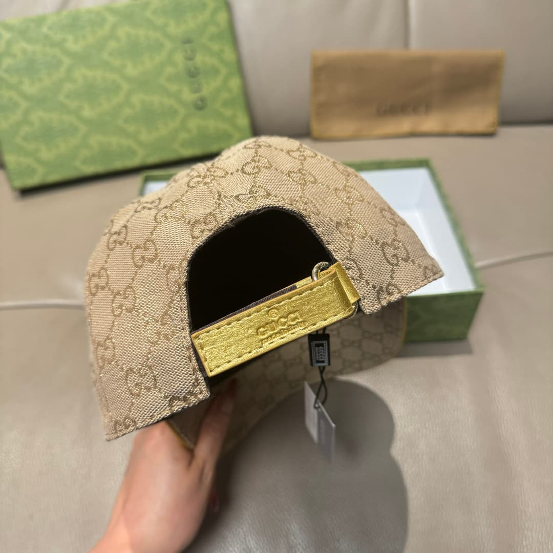 C29864 Packaged in a cloth bag. Gucci new model baseball cap with metal “double G” logo. The latest model from the official store. 1: 1 – custom-molded, authentic hardware. Original canvas material + first-grade cowhide leather. High-quality original prod — image 8