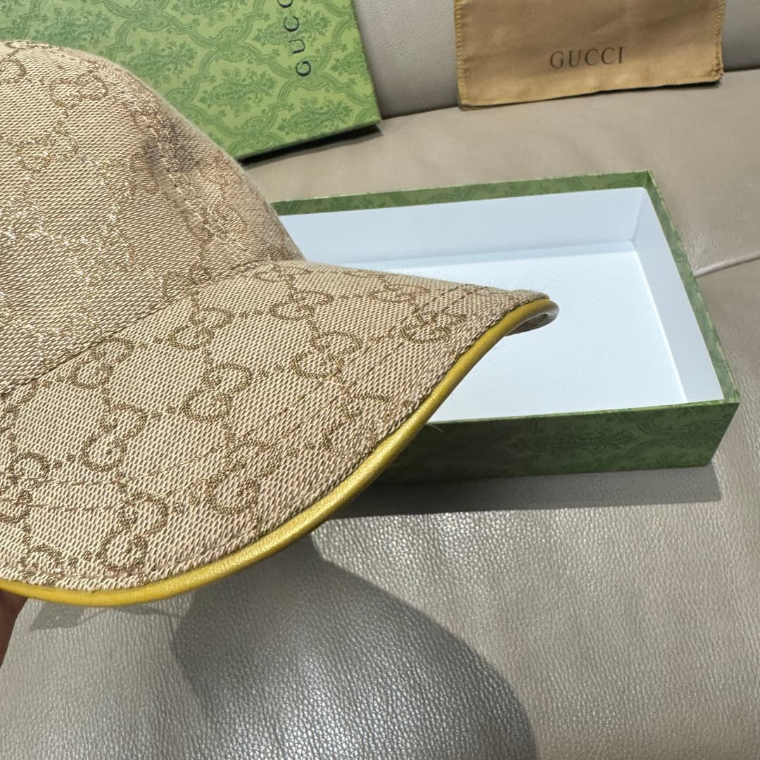 C29864 Packaged in a cloth bag. Gucci new model baseball cap with metal “double G” logo. The latest model from the official store. 1: 1 – custom-molded, authentic hardware. Original canvas material + first-grade cowhide leather. High-quality original prod — image 5