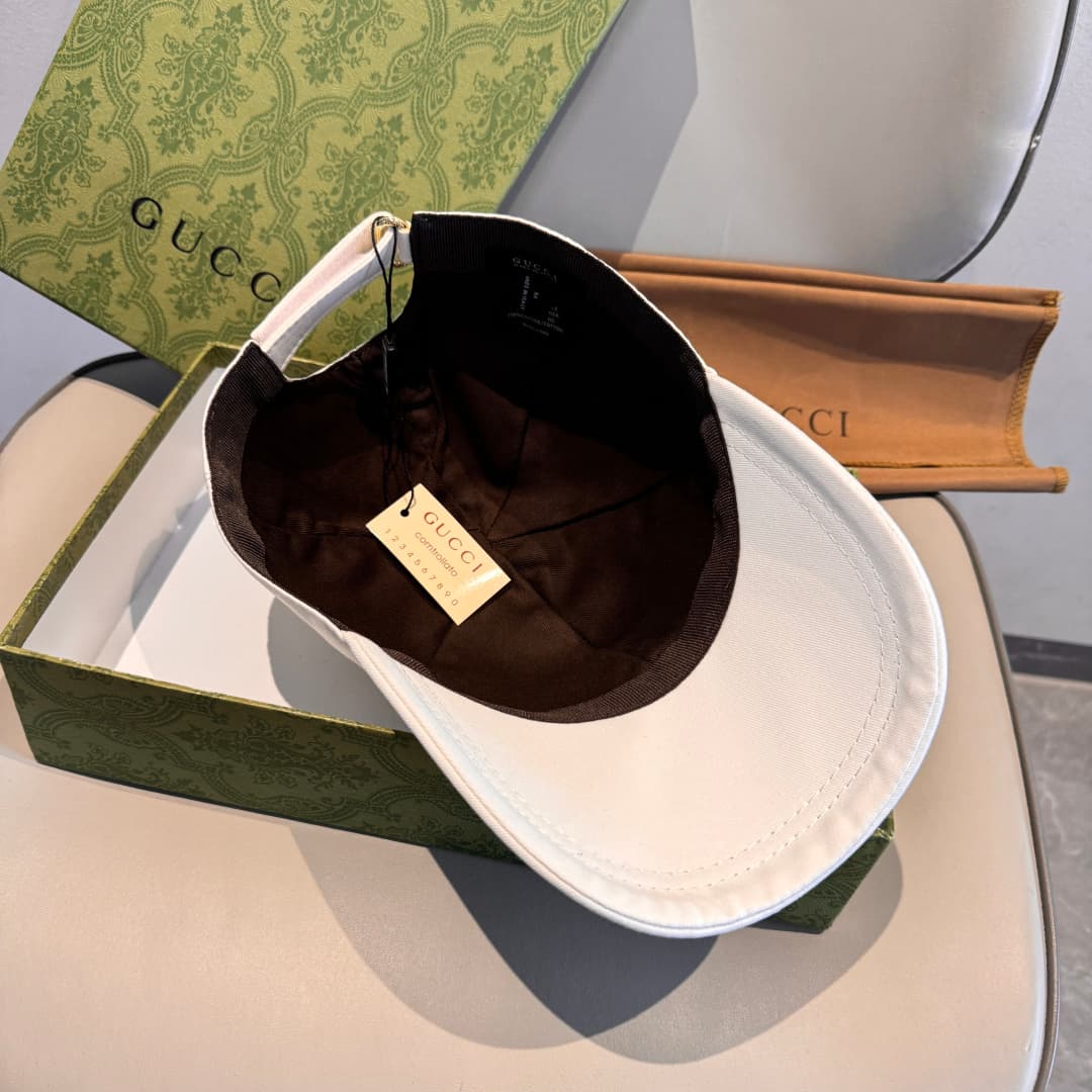 C29828 Bag with box, GUCCI store’s new model baseball cap. 1: 1 – custom molded and embossed with intricate embroidery; exquisite and flawless! 100 – 100% cotton material, original factory quality, exclusive real-life photography. — image 7