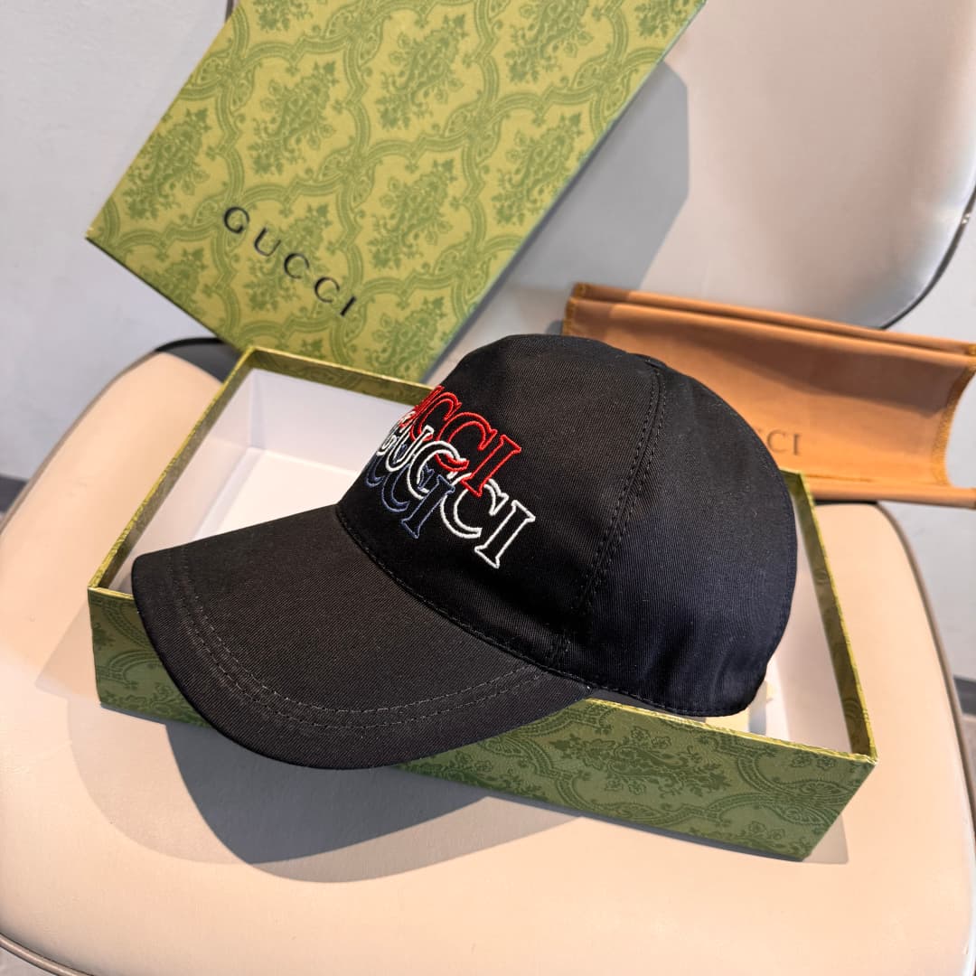 C29827 Bag with a box; GUCCI store’s new model baseball cap. 1: 1 – custom molded, with three-dimensional embroidery; exquisite and flawless! 100 – pure cotton material, original factory quality; exclusive real-life photography. — image 3