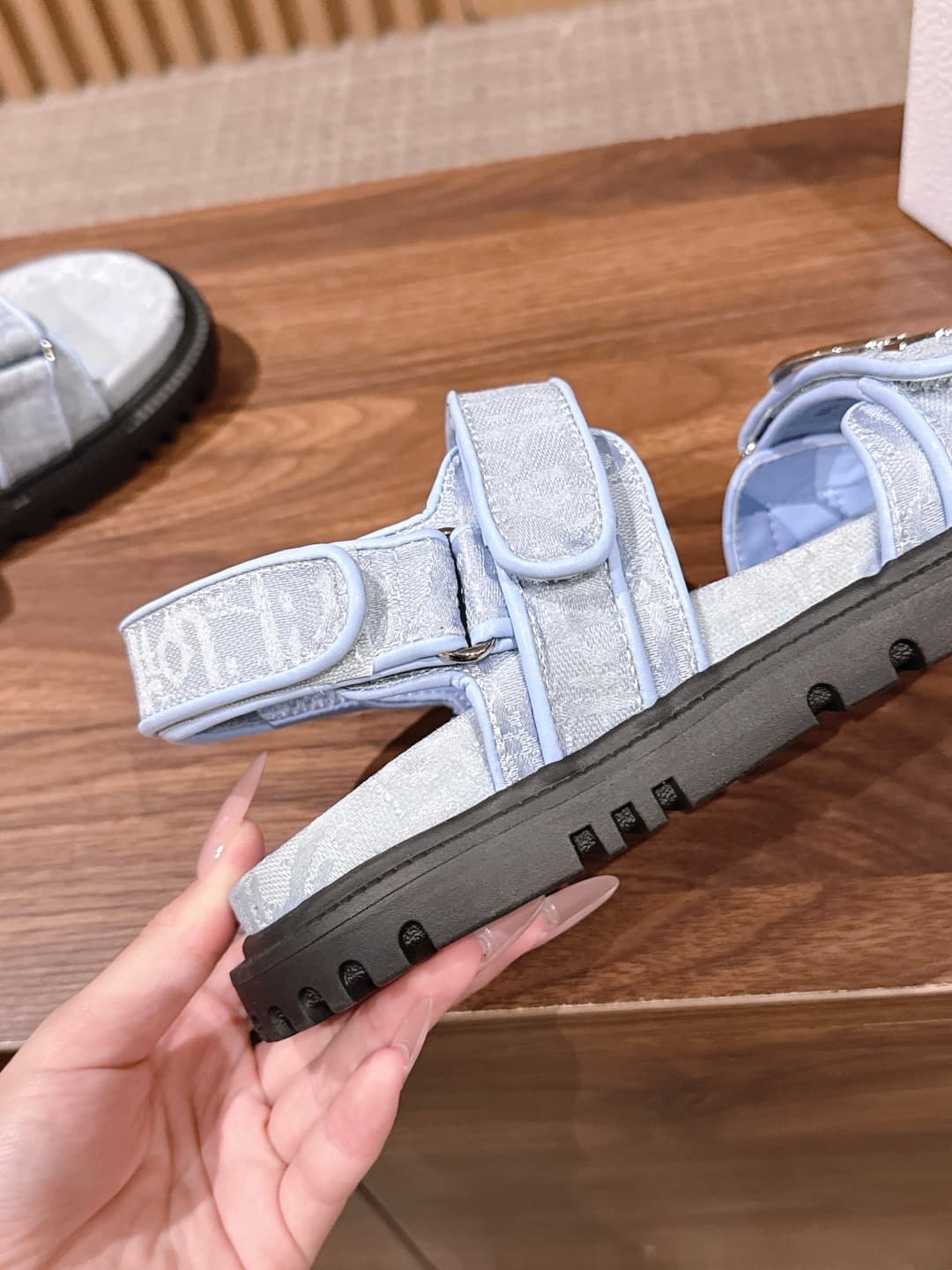 D5943 Top-tier version: Christian Dior summer sandals with patches – cool sandals that are extremely popular. — image 7