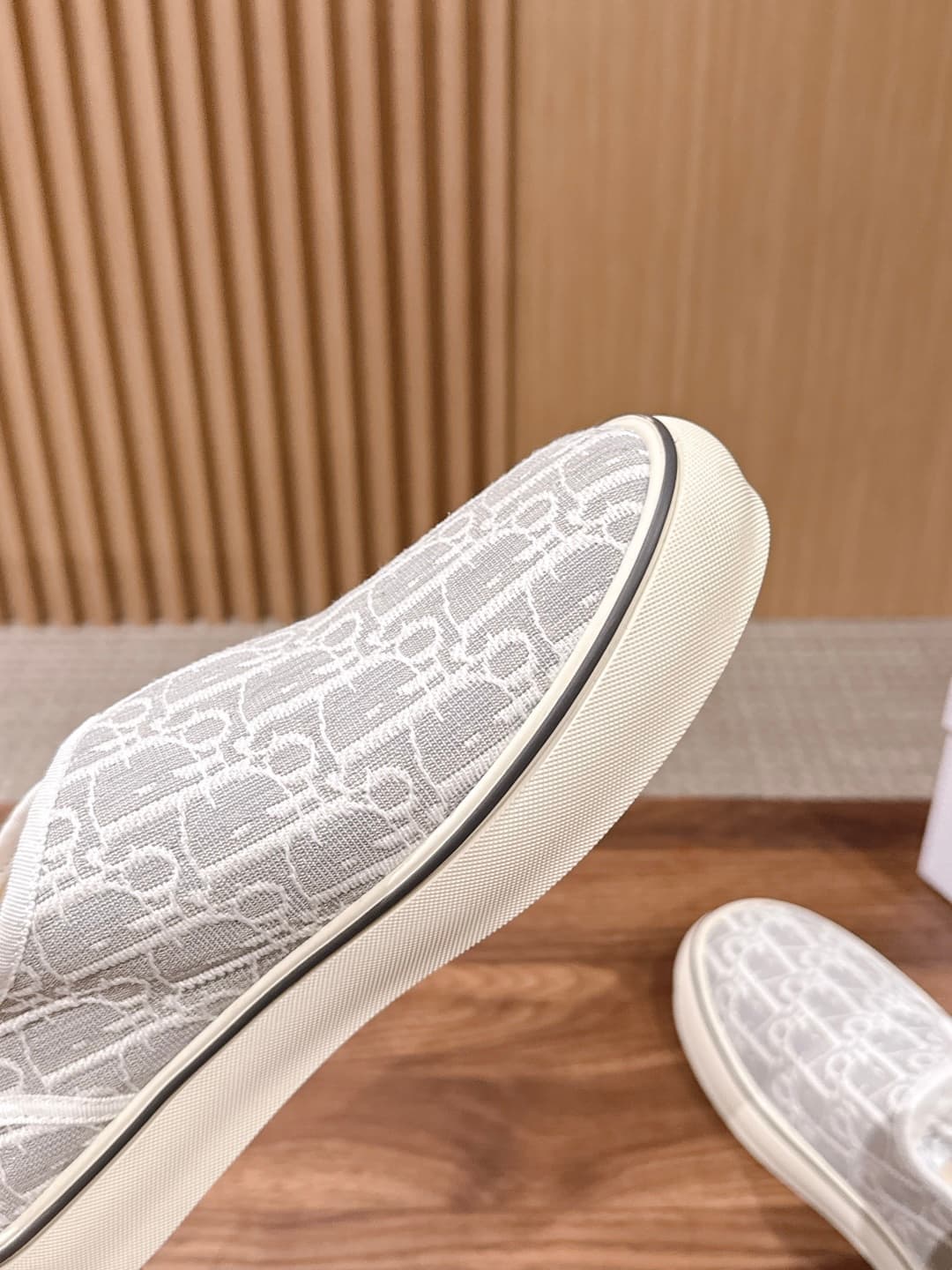 D5951 Top version: Christian Dior spring/summer new monogram leather loafers — image 6