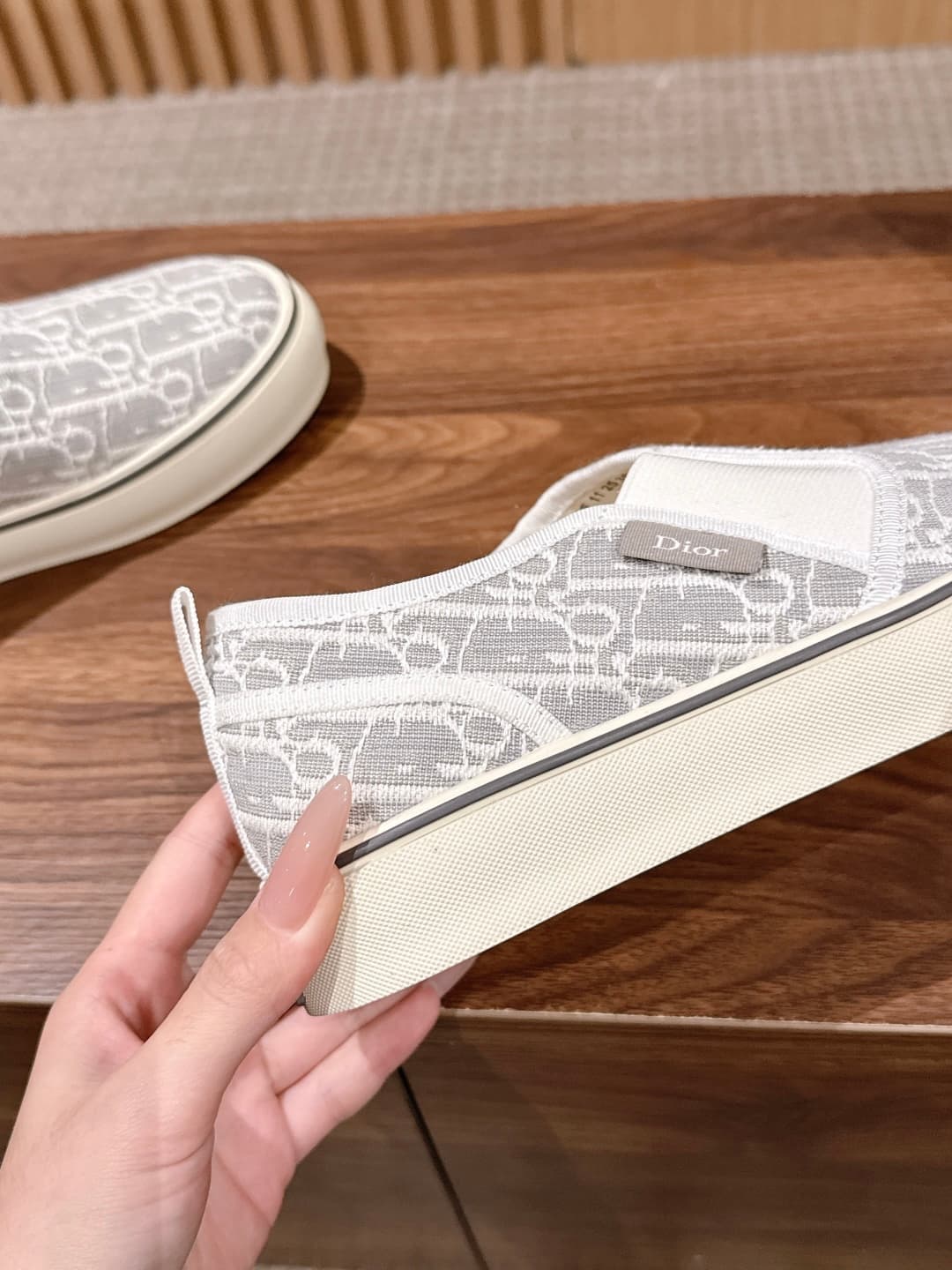 D5951 Top version: Christian Dior spring/summer new monogram leather loafers — image 7