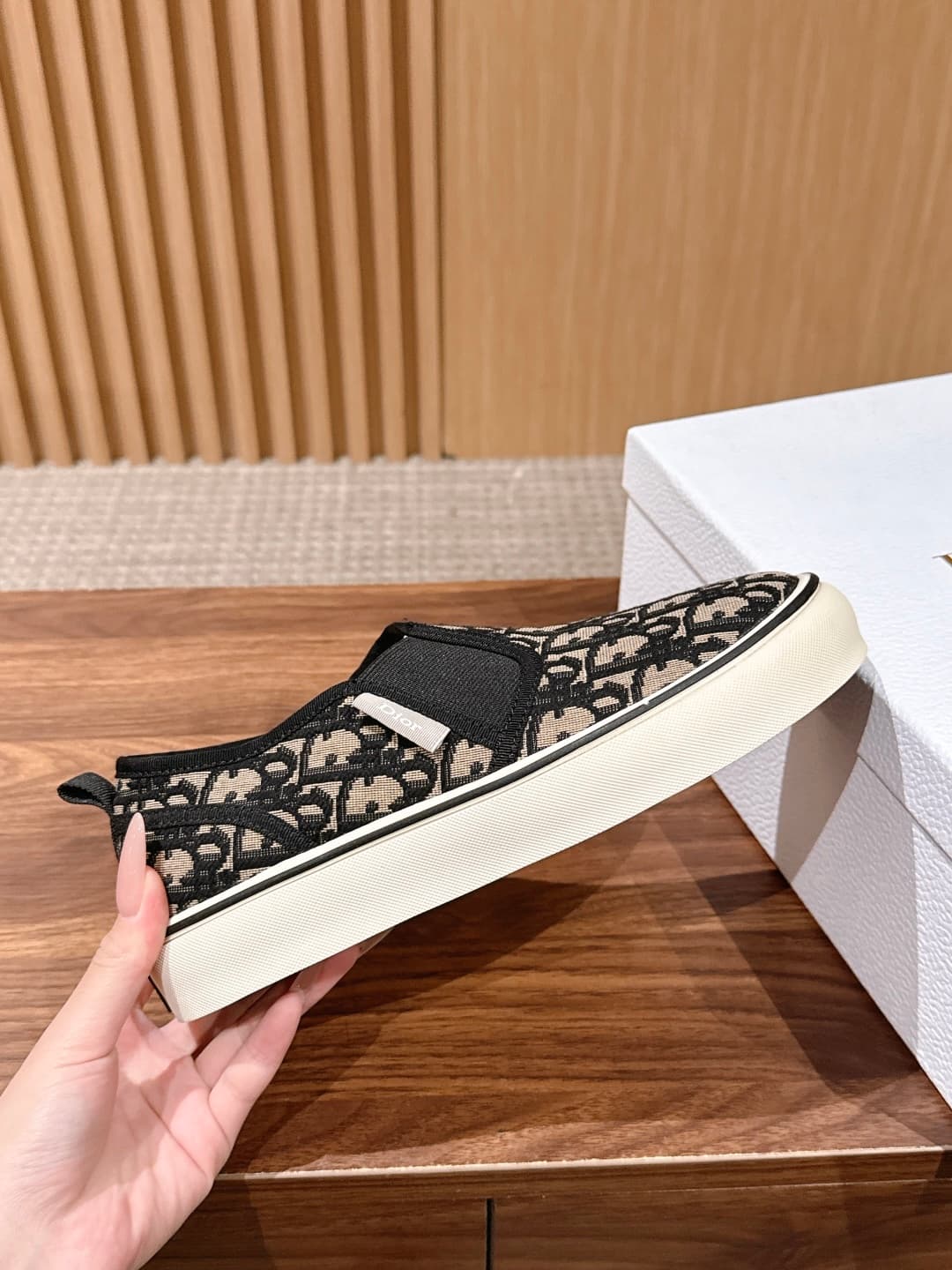 D5950 Top version: Christian Dior spring/summer new monogram slip-on LeFevre shoes — image 5