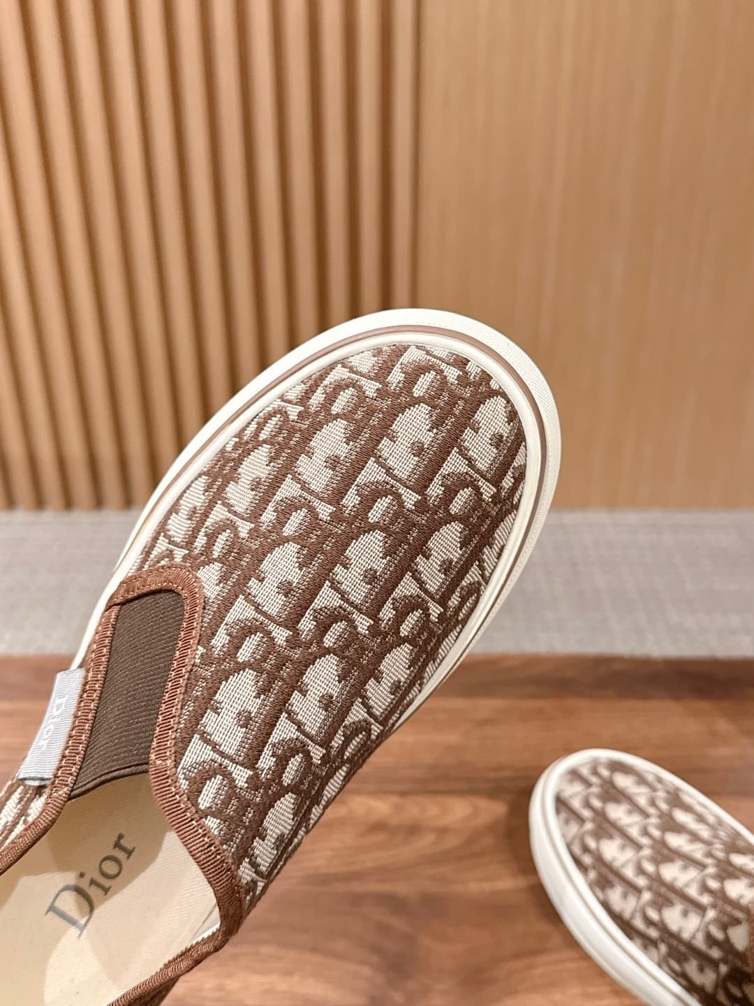 D5946 Top version: Christian Dior spring/summer new monogram leather loafers — image 6