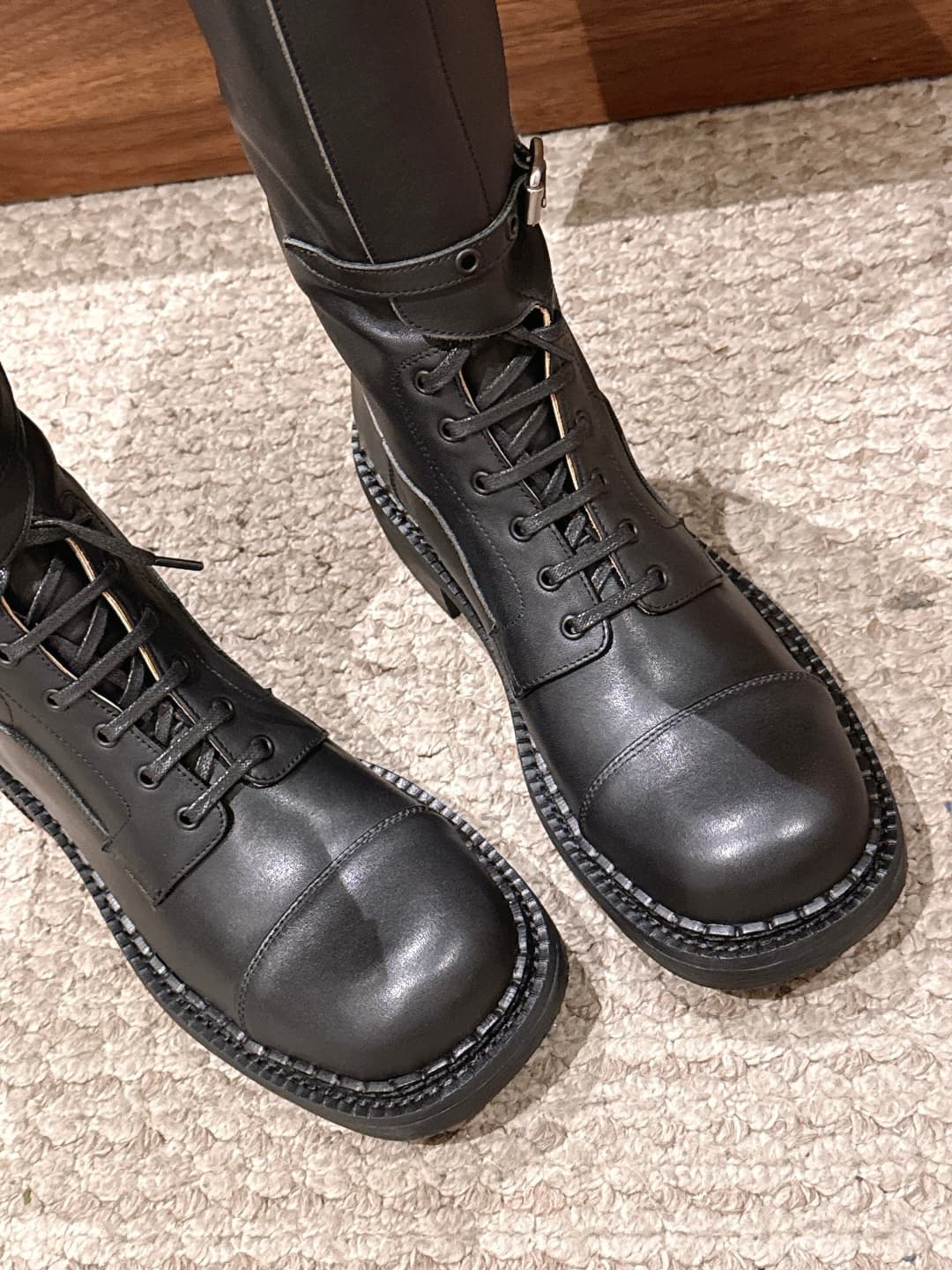 D10578 [2.0 Upgrade Version] MiuMiu – New model long boots. These are stylish long boots with a classic motorcycle boot style. — image 6