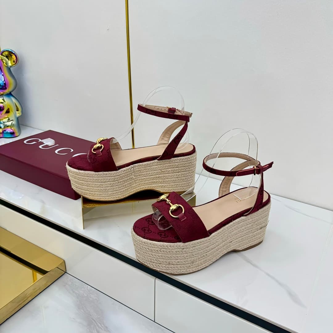 D6968 🌞 💰 Latest popular women’s buckle-style flat sandals with medium heel and waterproof design — image 2