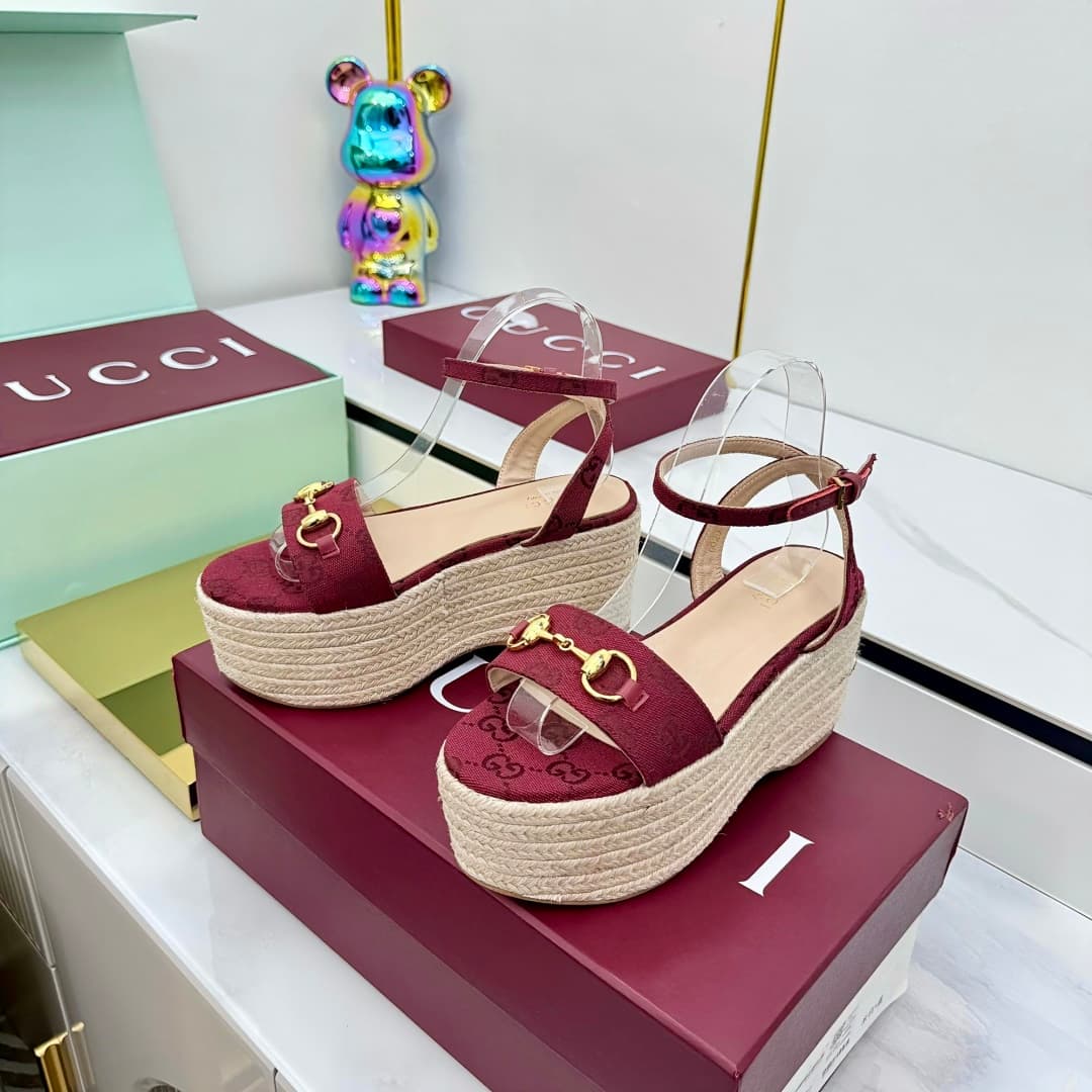 D6968 🌞 💰 Latest popular women’s buckle-style flat sandals with medium heel and waterproof design — image 3