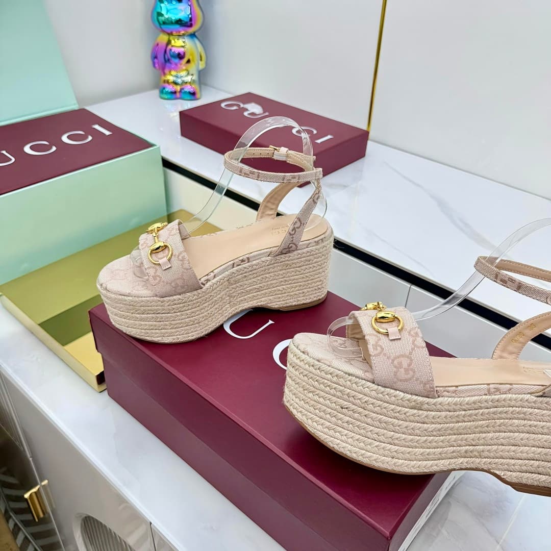 D6966 🌞 💰 Latest popular women’s flat sandals with buckle straps, medium heel, waterproof and cool — image 4
