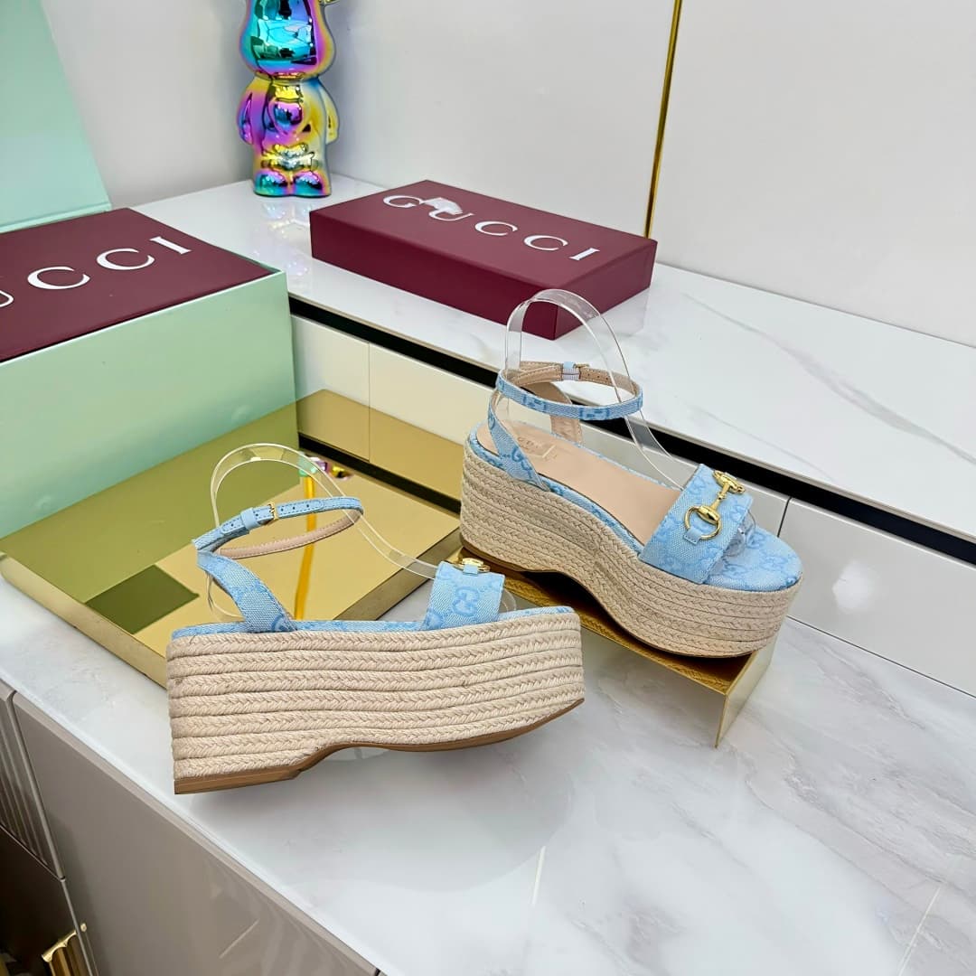 D6979 🌞 💰 Latest popular women’s flat sandals with buckle straps, medium heel, waterproof, and cool — image 6