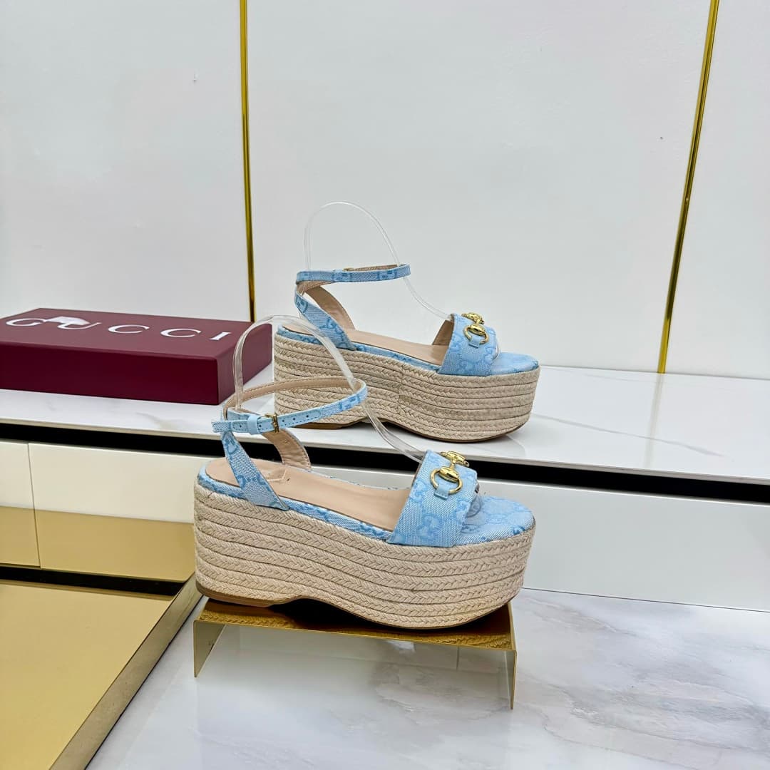 D6979 🌞 💰 Latest popular women’s flat sandals with buckle straps, medium heel, waterproof, and cool — image 4