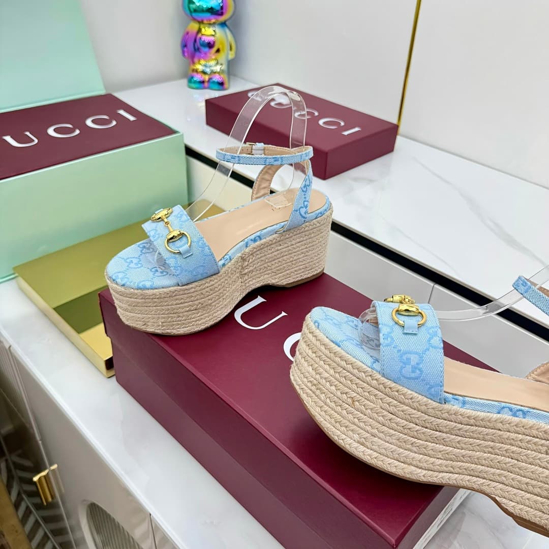 D6979 🌞 💰 Latest popular women’s flat sandals with buckle straps, medium heel, waterproof, and cool — image 8