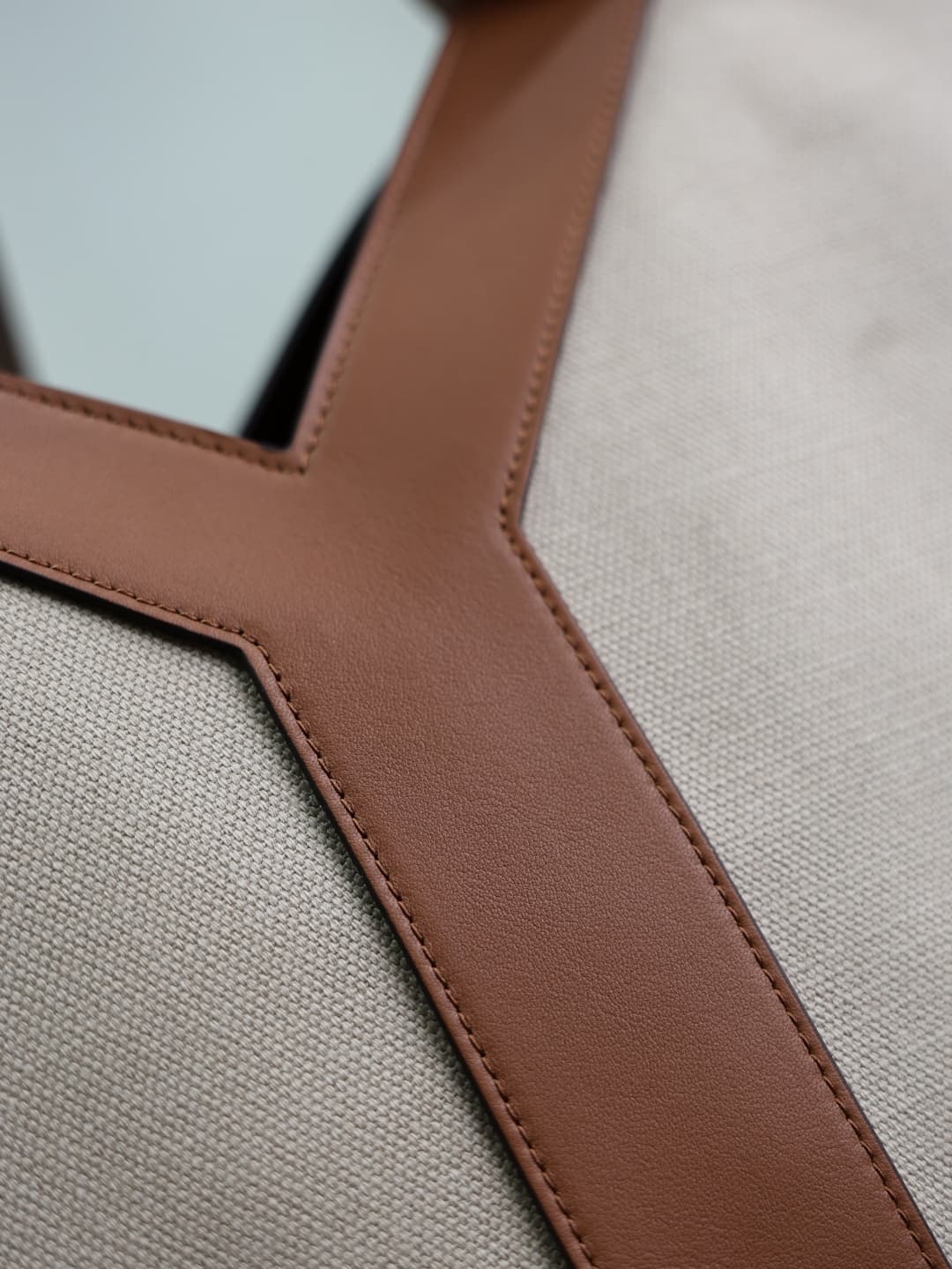 C8526 Earthy yellow cowhide paired with cotton and linen· — image 4
