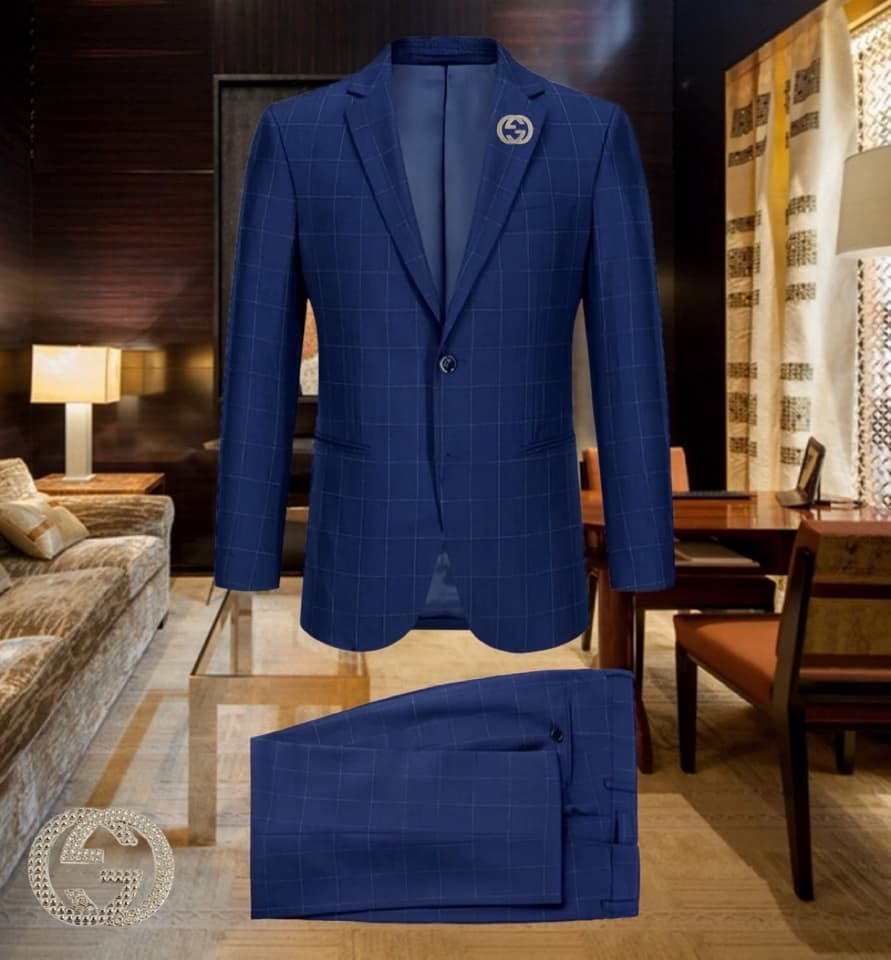 C18014 The preferred choice for business occasions! Essential formal attire for business negotiations and interviews! Wedding dresses! Highly recommended by stores! Top-selling items! [GUCCI] Original high-end suit sets – identical to those on the officia — image 2