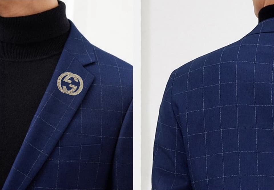 C18014 The preferred choice for business occasions! Essential formal attire for business negotiations and interviews! Wedding dresses! Highly recommended by stores! Top-selling items! [GUCCI] Original high-end suit sets – identical to those on the officia — image 7