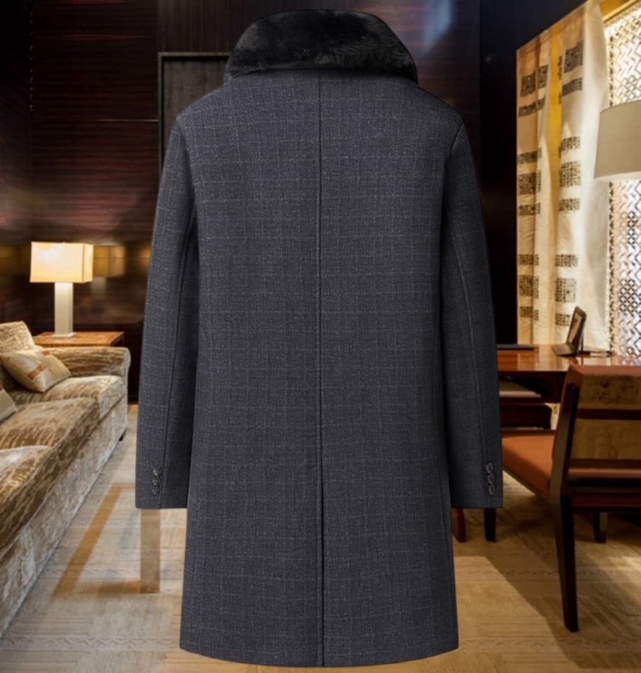C17976 Highly recommended by the store! The best-selling item!🔥 [Chanel] True wool coat ⚡️ A high-end wool coat for men from a renowned brand ⚡️ Exquisite European craftsmanship – original products 🐂 The goods are stored in the warehouse 🍀 Top-quality men — image 3