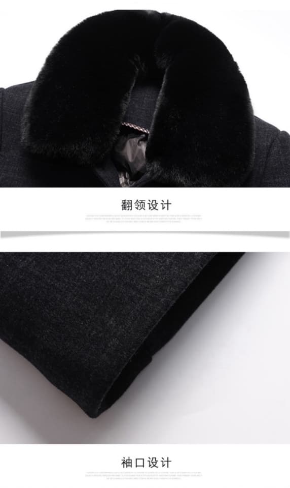 C17976 Highly recommended by the store! The best-selling item!🔥 [Chanel] True wool coat ⚡️ A high-end wool coat for men from a renowned brand ⚡️ Exquisite European craftsmanship – original products 🐂 The goods are stored in the warehouse 🍀 Top-quality men — image 4