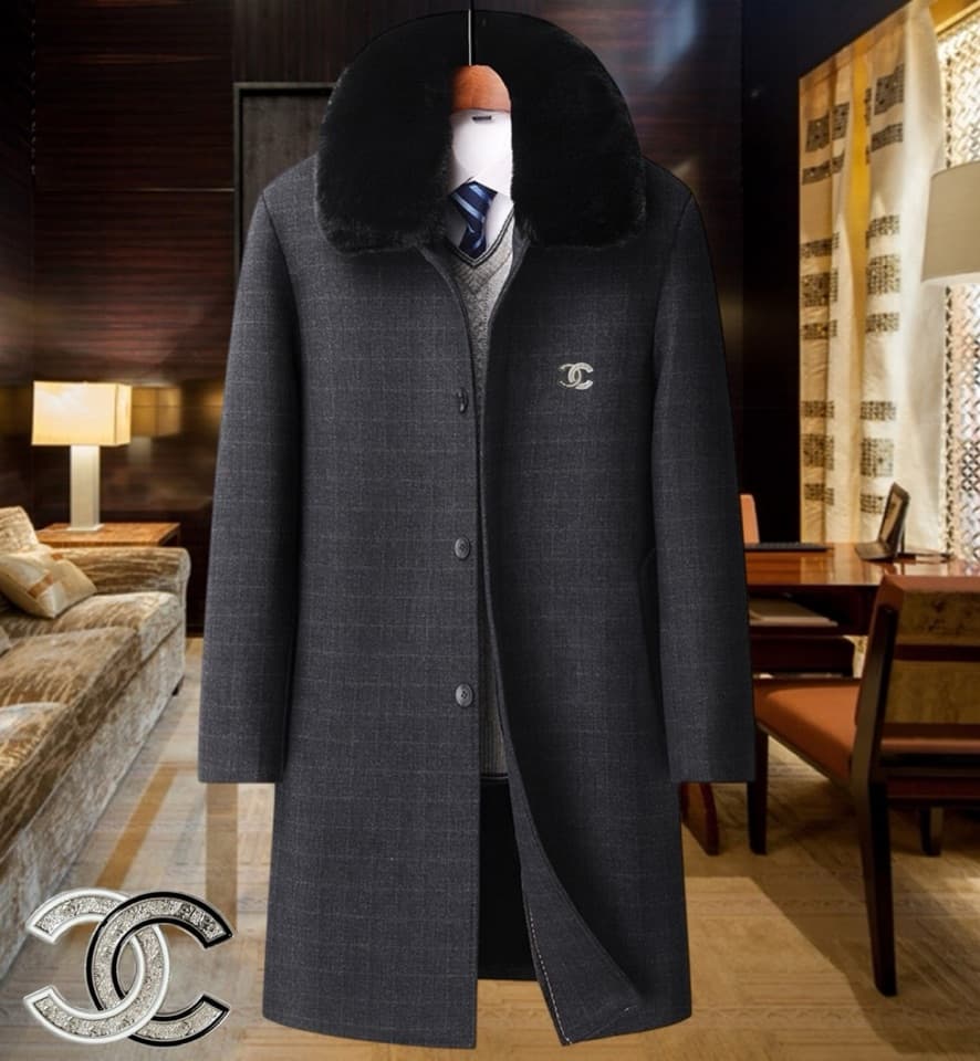 C17976 Highly recommended by the store! The best-selling item!🔥 [Chanel] True wool coat ⚡️ A high-end wool coat for men from a renowned brand ⚡️ Exquisite European craftsmanship – original products 🐂 The goods are stored in the warehouse 🍀 Top-quality men — image 2