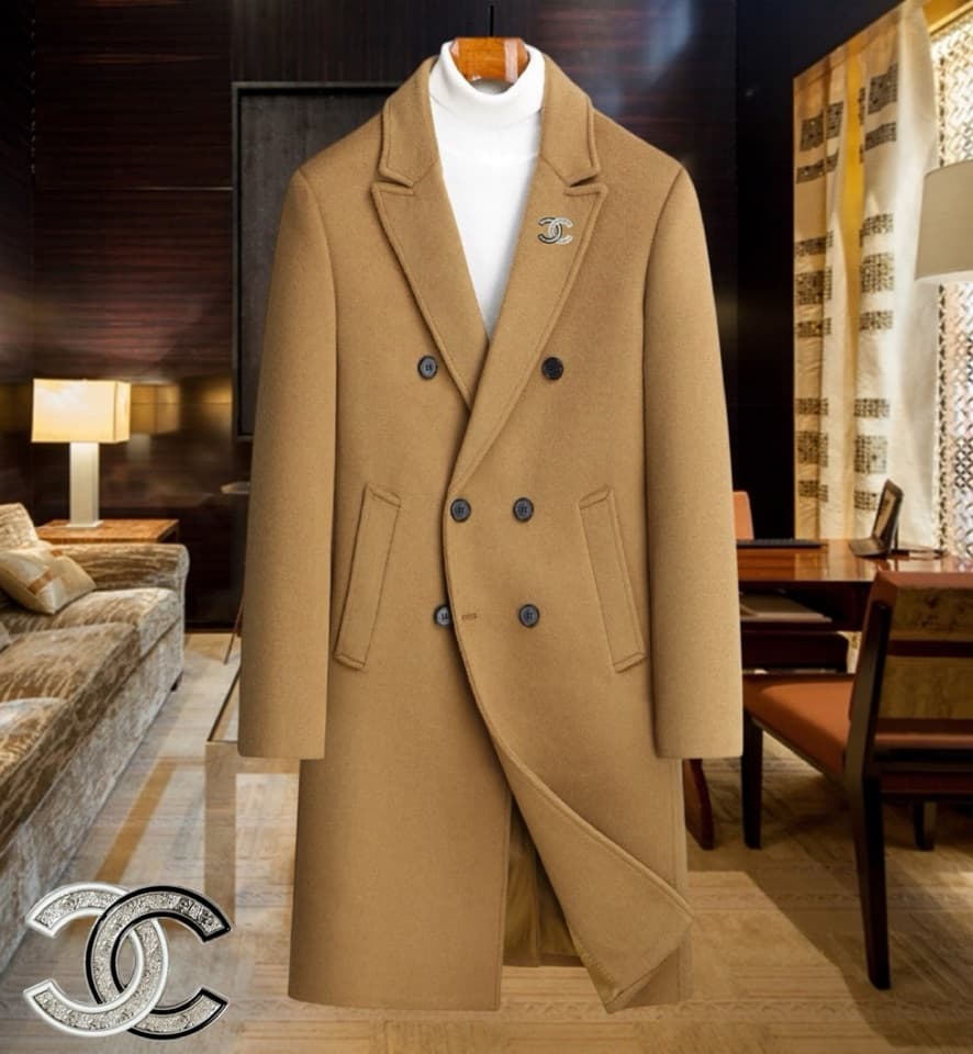 C17975 Highly recommended by the store! The top-selling product! 🔥 [Chanel] Real wool coat ⚡ A high-end wool coat for men from a famous brand ⚡ Top-quality European craftsmanship – original items 🐂 The goods are stored in the warehouse 🍀 World-class men’s — image 2